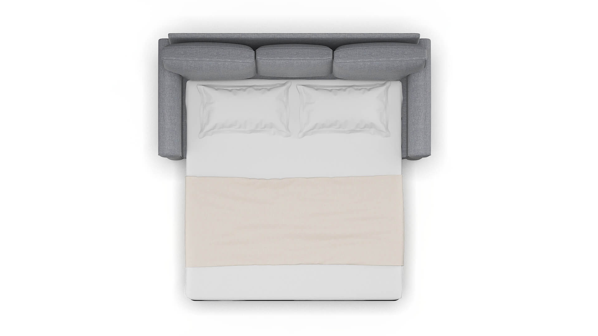 Rome Lana Ash Sofa Sleeper Espresso legs 3