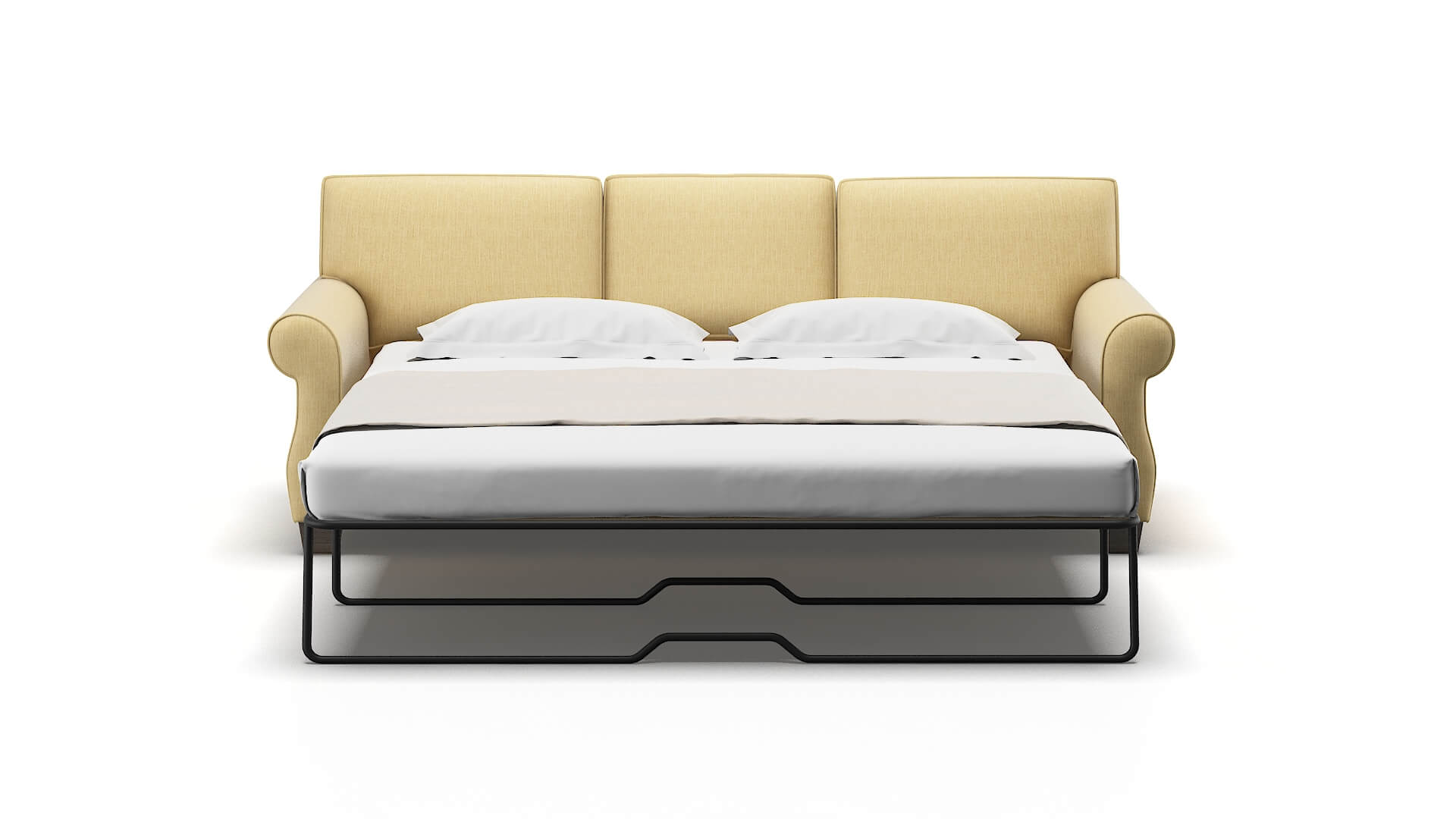 Rome Malibu Maize Sofa Sleeper Espresso legs 1