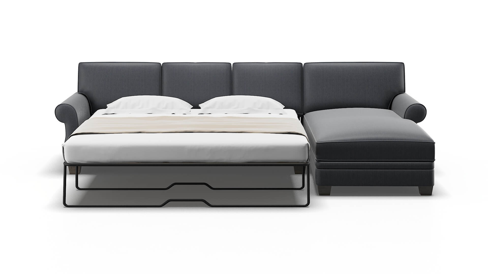 Rome Malibu Sea Panel Sleeper Espresso legs 1