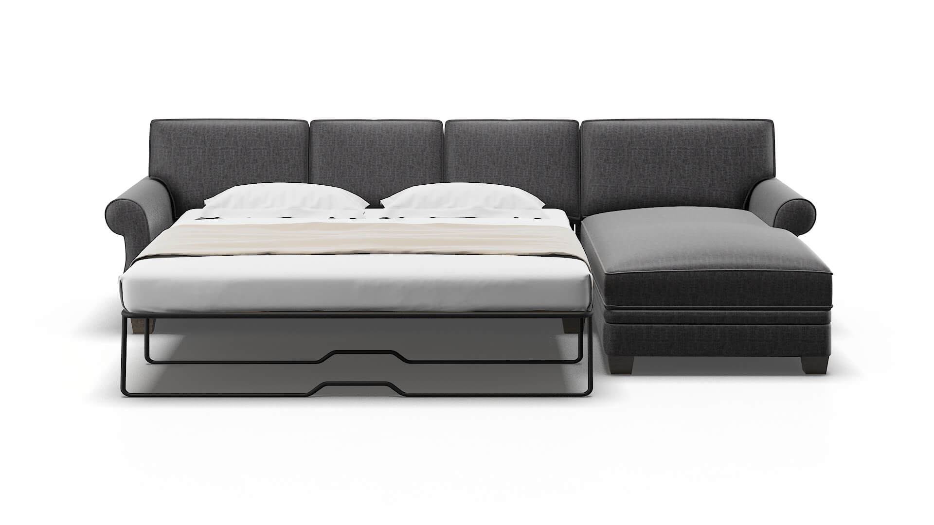 Rome Marcy Baltic Panel Sleeper Espresso legs 1