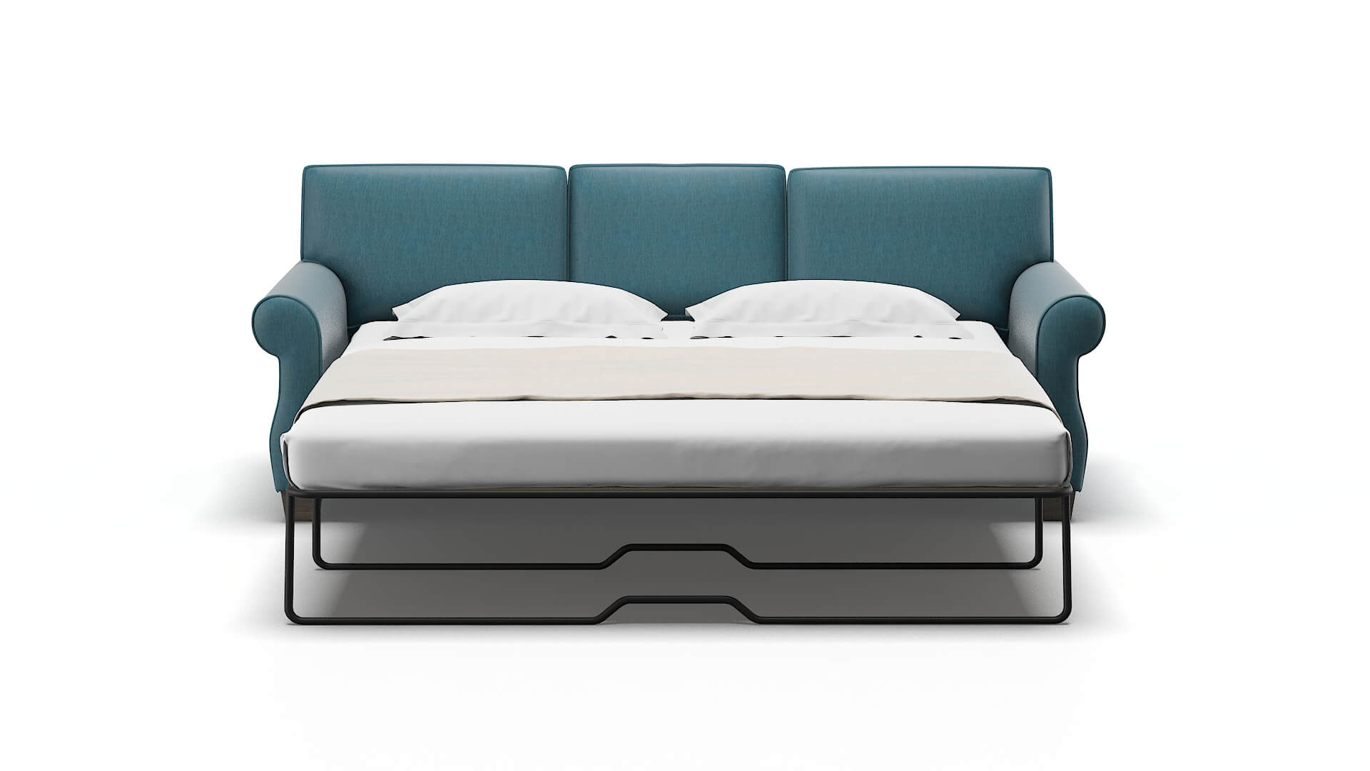 Rome Naples Slate Sofa Sleeper Espresso legs 1