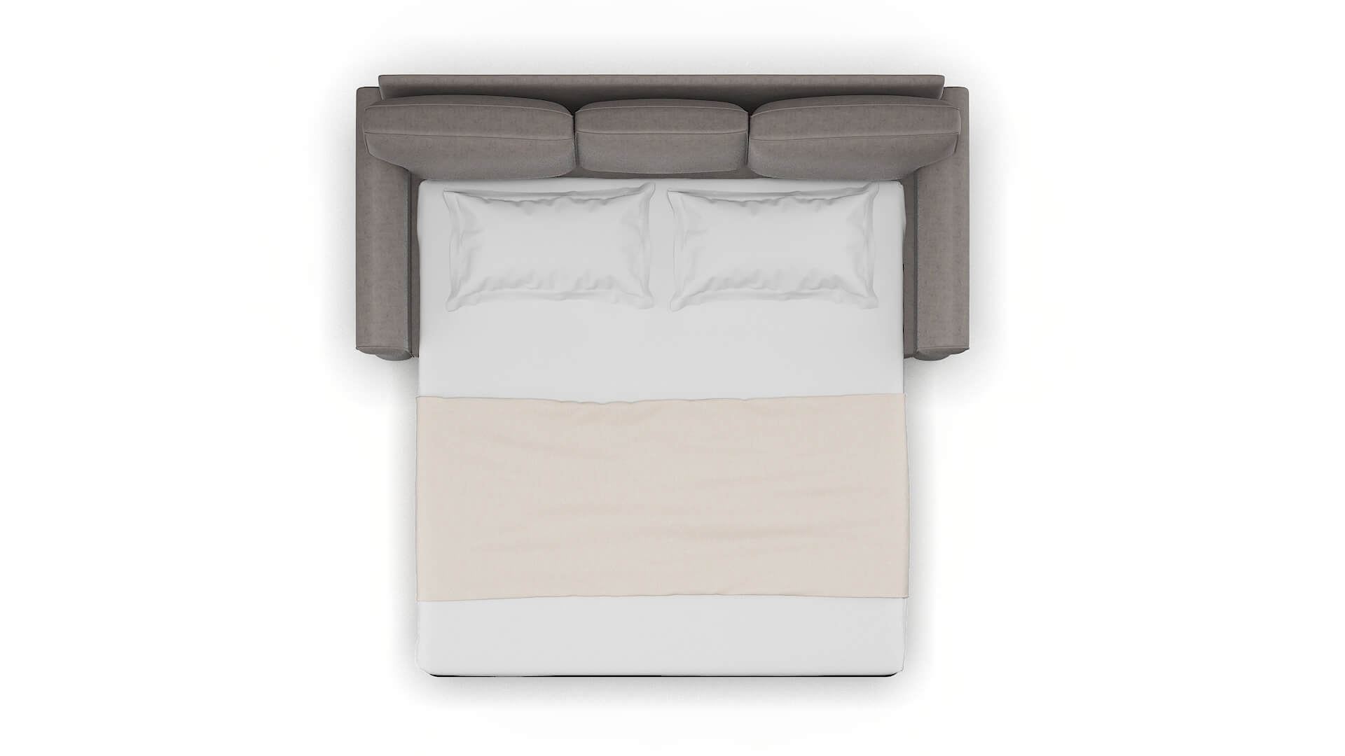 Rome Noble Otter Sofa Sleeper Espresso legs 3