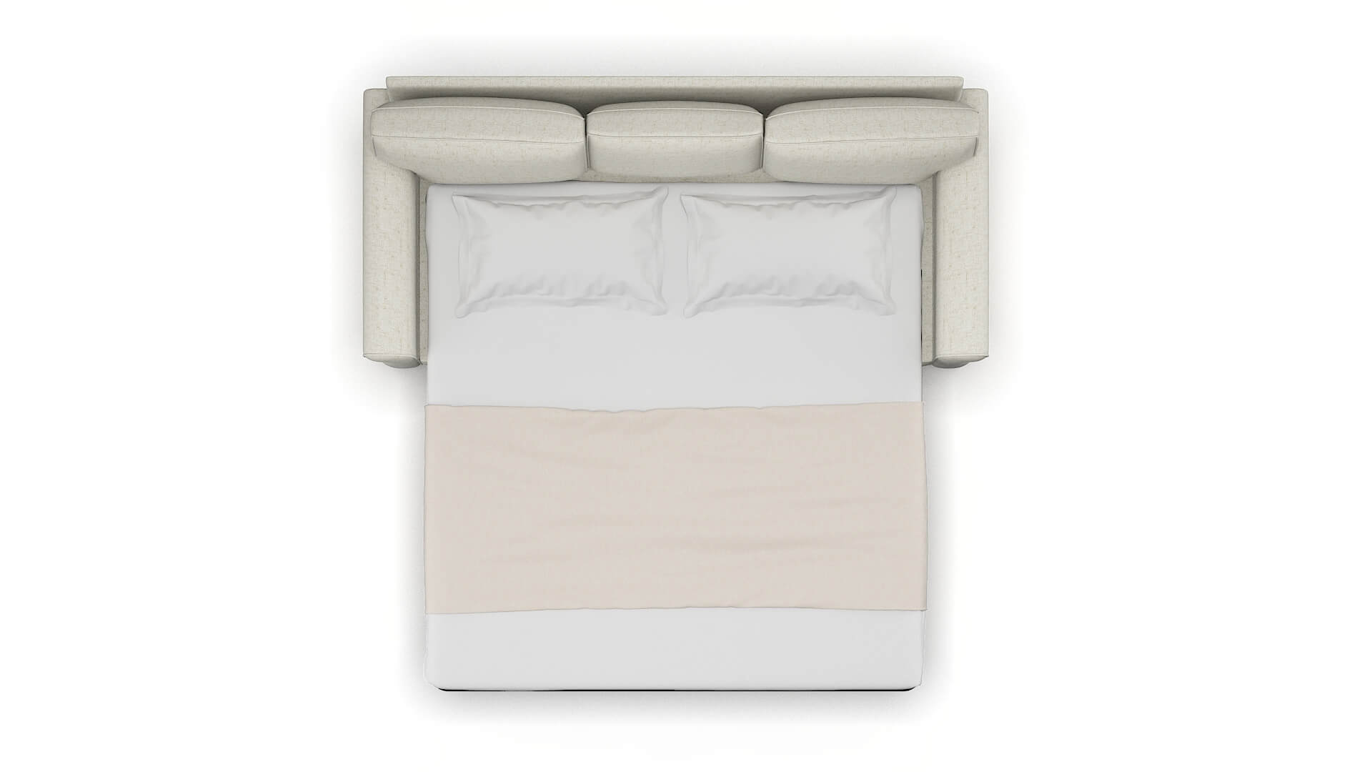 Rome Oceanside Birch Sofa Sleeper Espresso legs 3