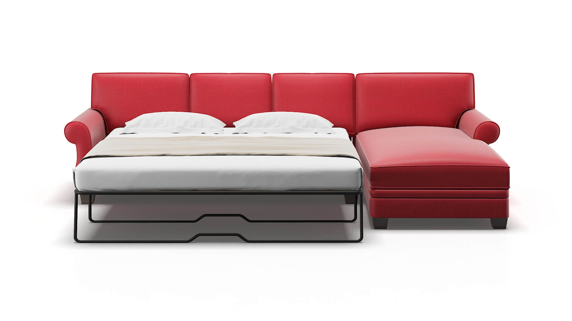 Rome Pauline Ruby Panel Sleeper Espresso legs 1