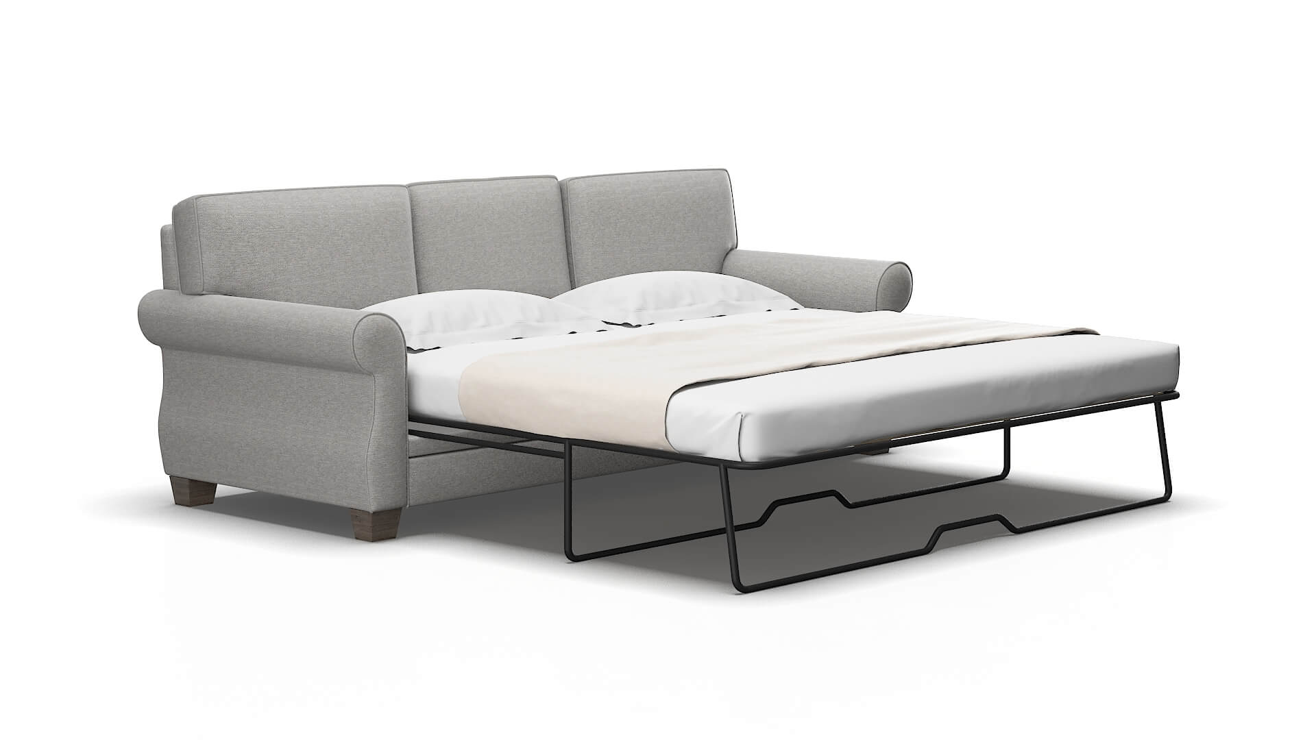 Rome Phoenix smoke Sofa sleeper Espresso Legs  2