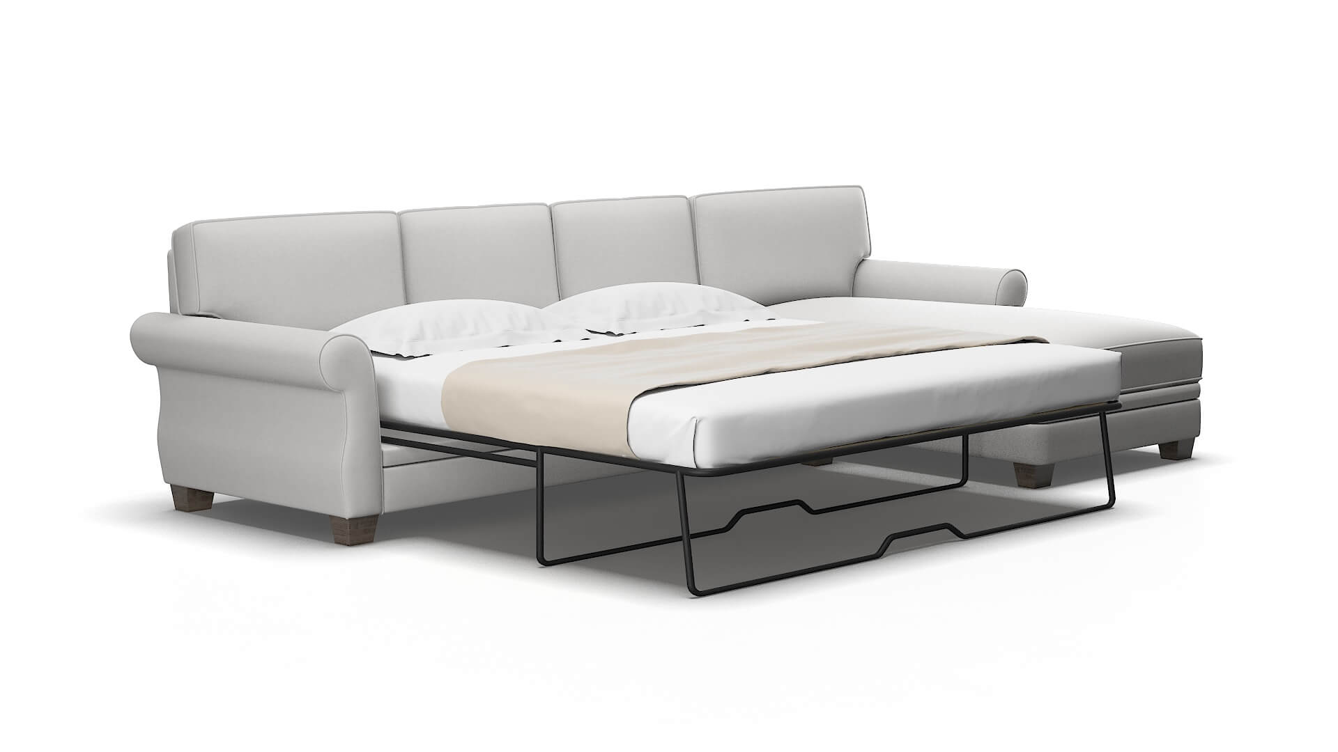 Rome Prisma steam Panel sleeper Espresso Legs  2