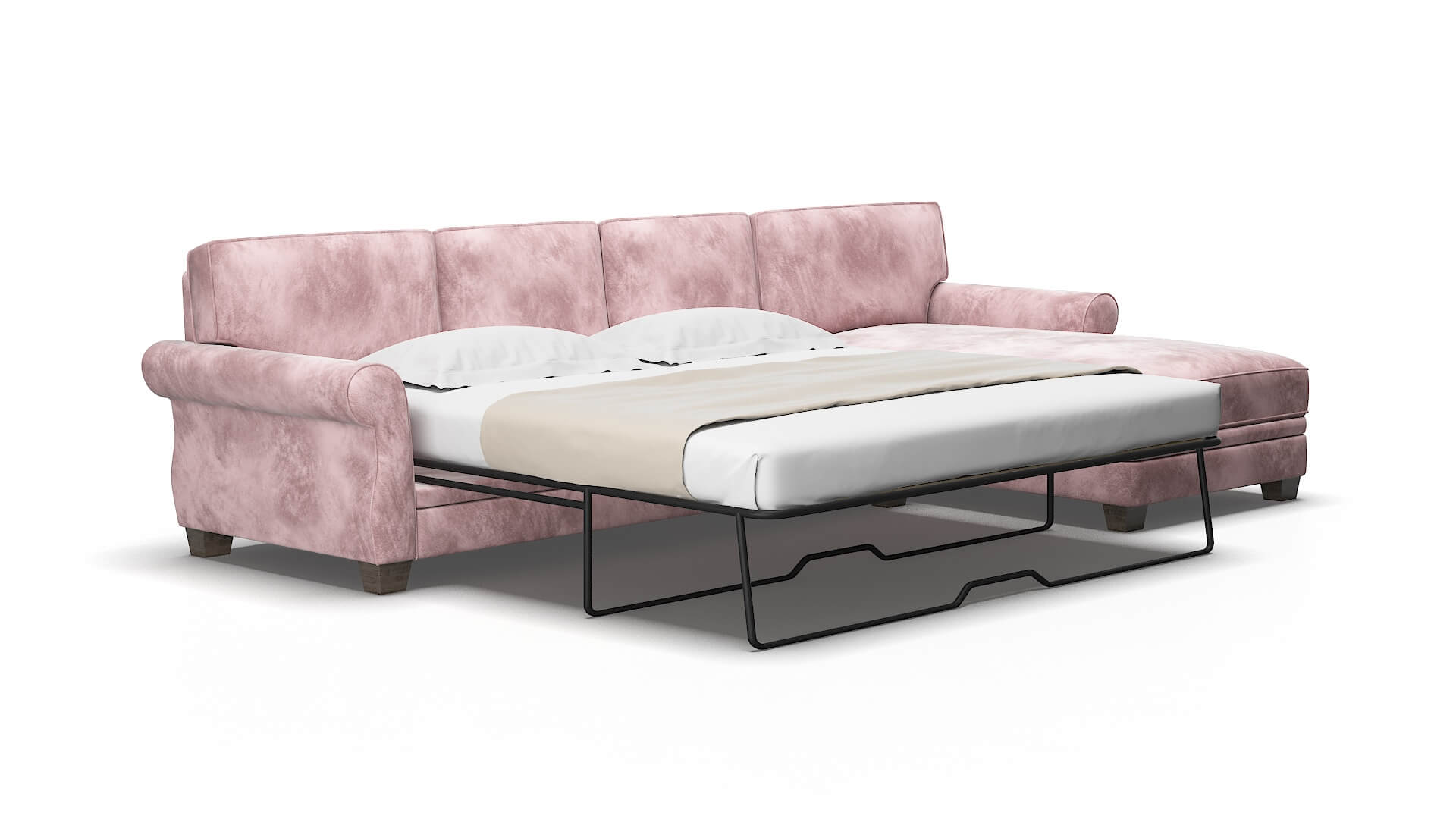 Rome Quartz 705 Panel sleeper Espresso Legs  2