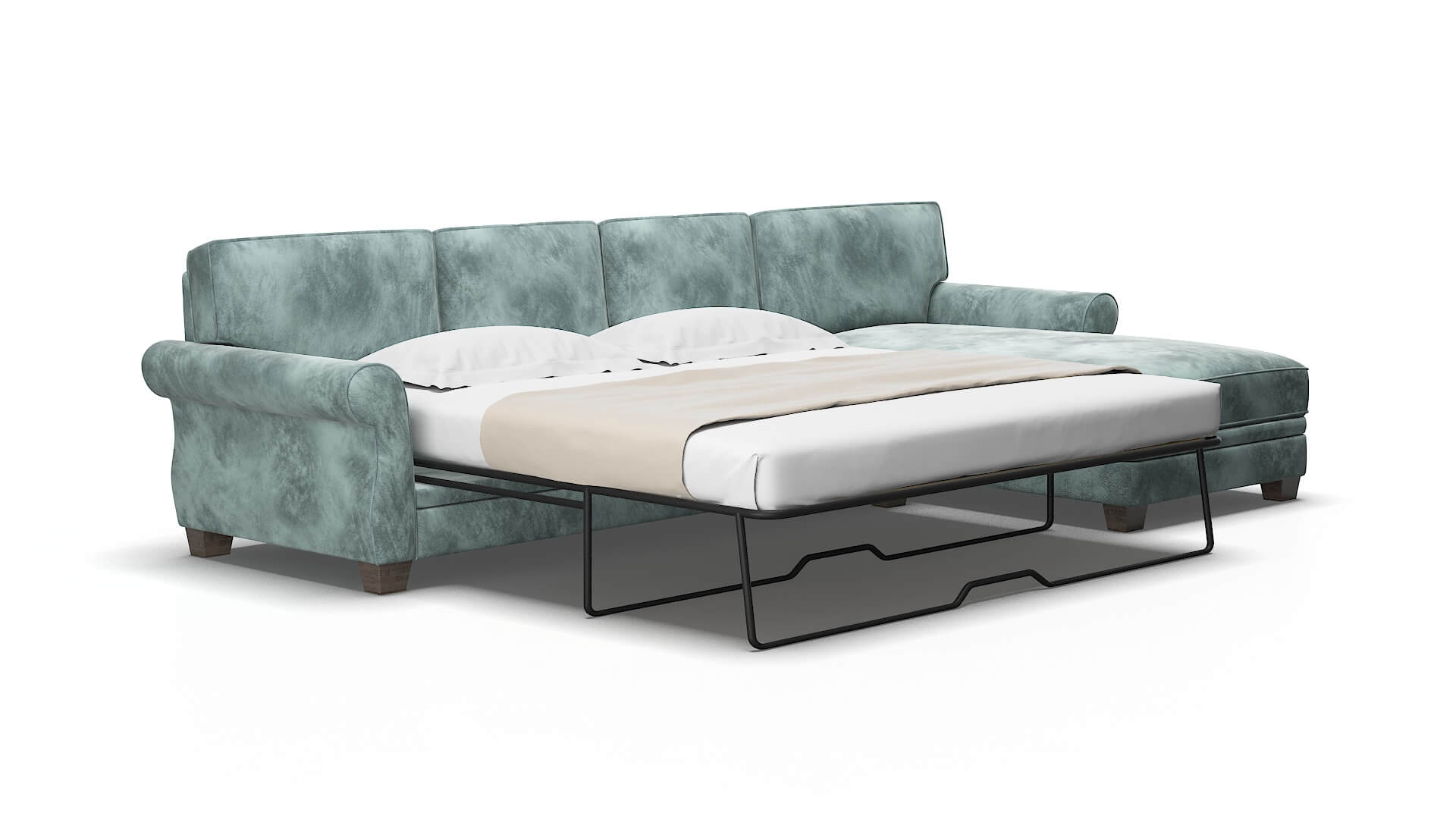 Rome Royale Cloud Panel Sleeper Espresso legs 2