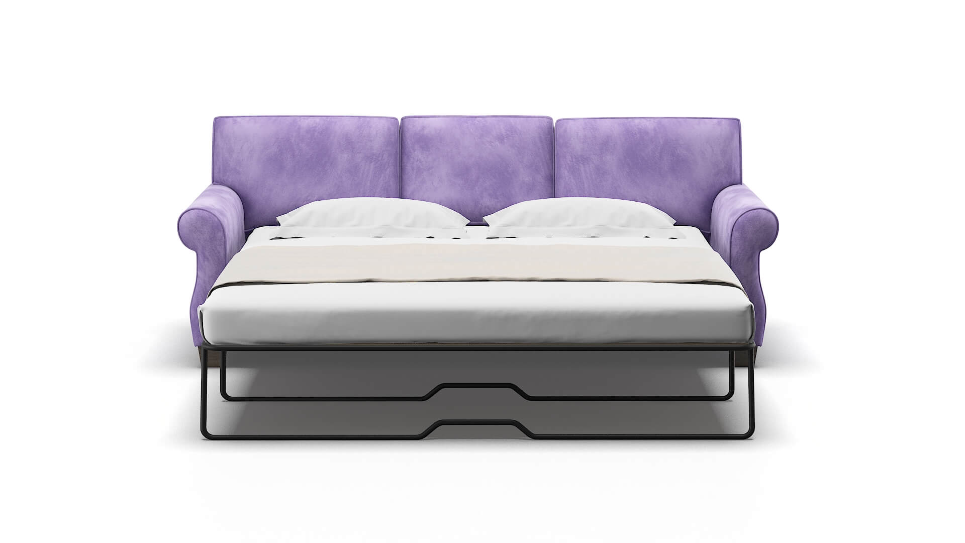 Rome Royale Lavender Sofa Sleeper Espresso legs 1