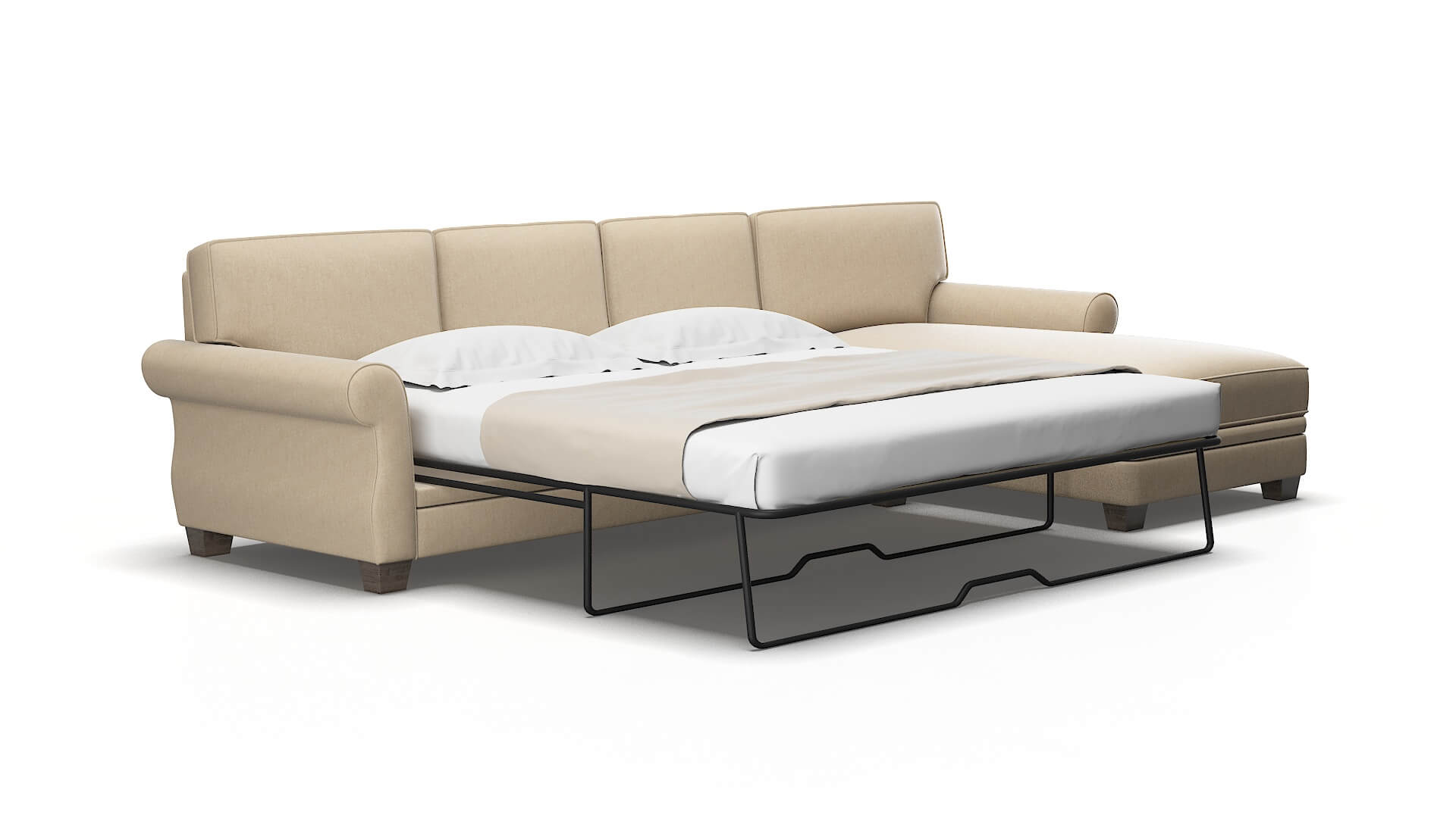 Rome Royale mondo Panel sleeper Espresso Legs  2