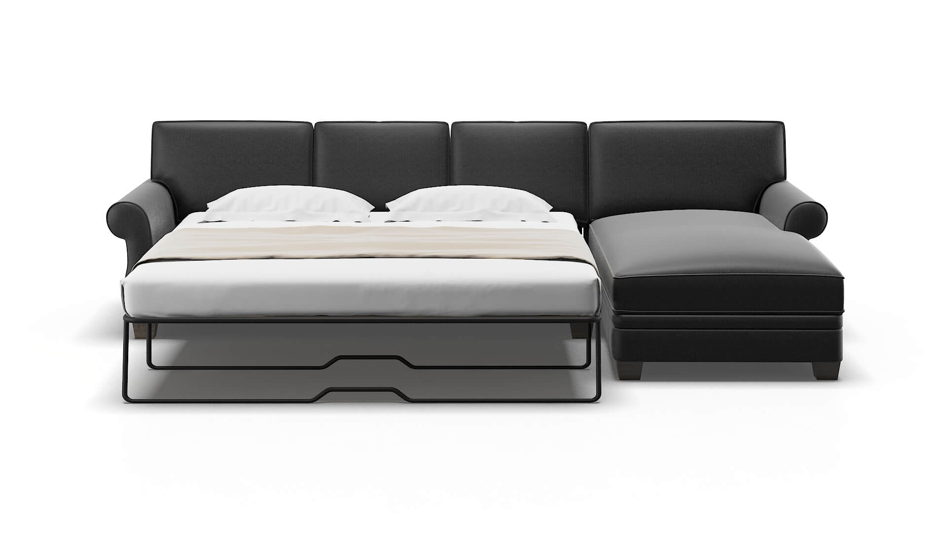 Rome Sosoftness 54 Panel Sleeper Espresso legs 1