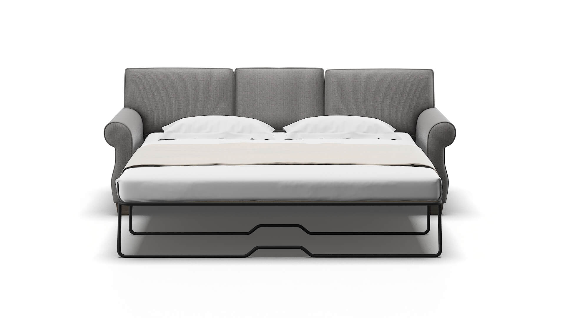 Rome Terrain Oatmeal Sofa Sleeper Espresso legs 1