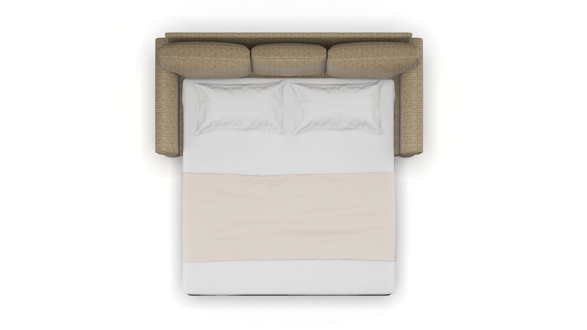 Rome Venus Mocha Sofa Sleeper Espresso legs 3