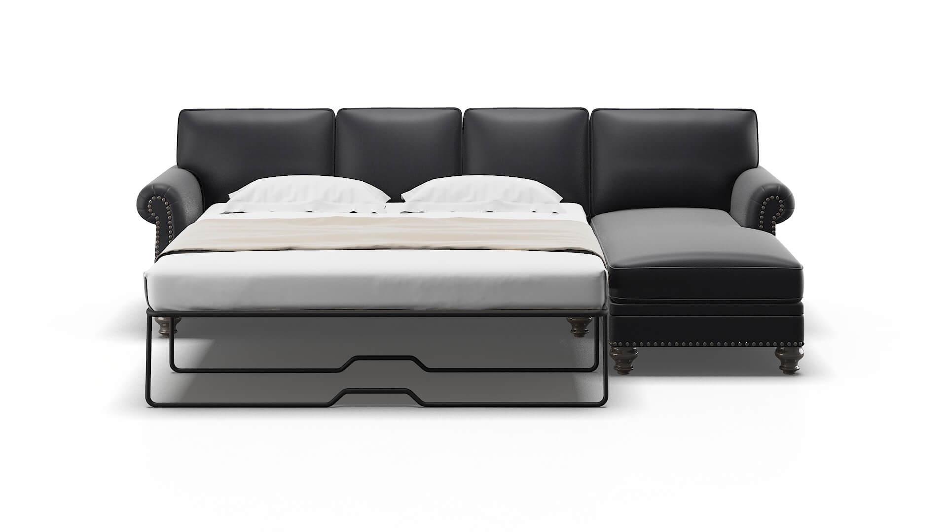 Rotterdam Atlas_plz Navy Panel Sleeper Espresso legs 1