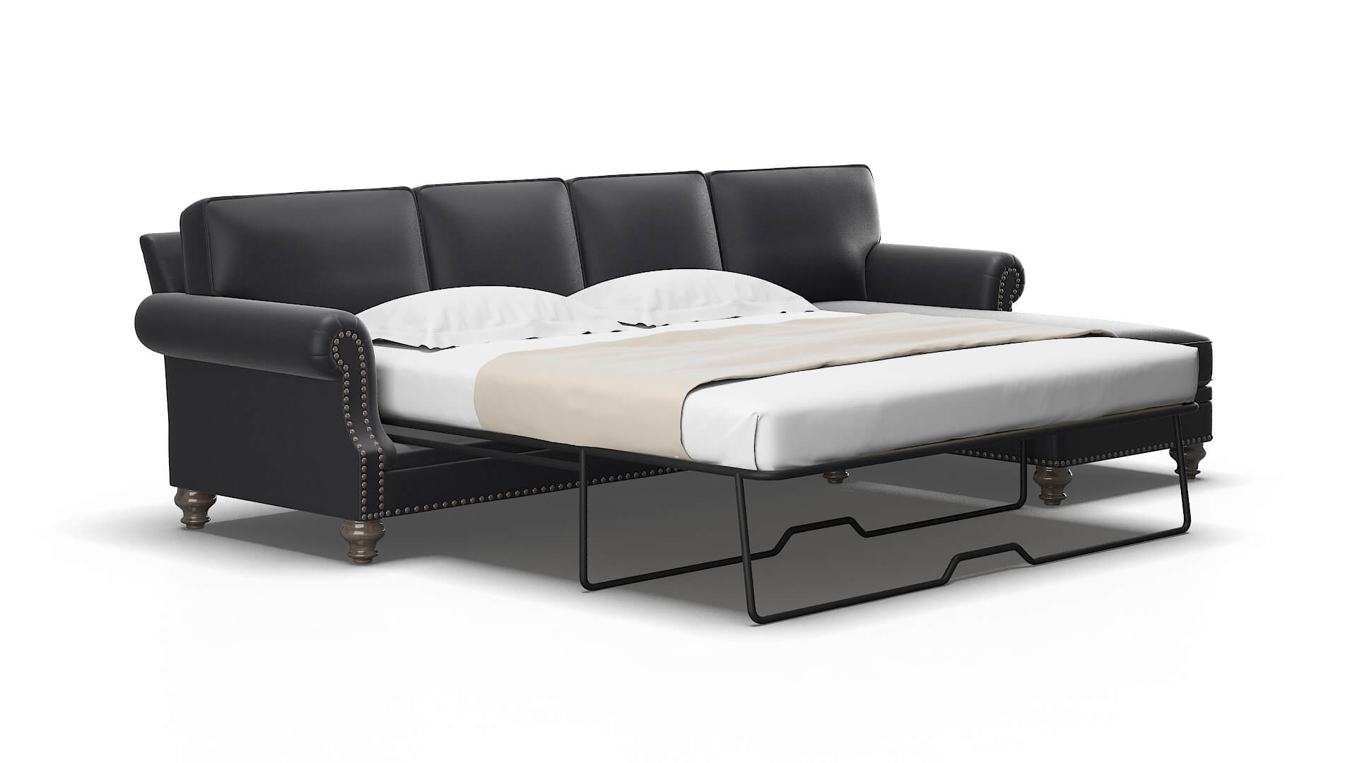 Rotterdam Atlas_plz navy Panel sleeper Espresso Legs  2