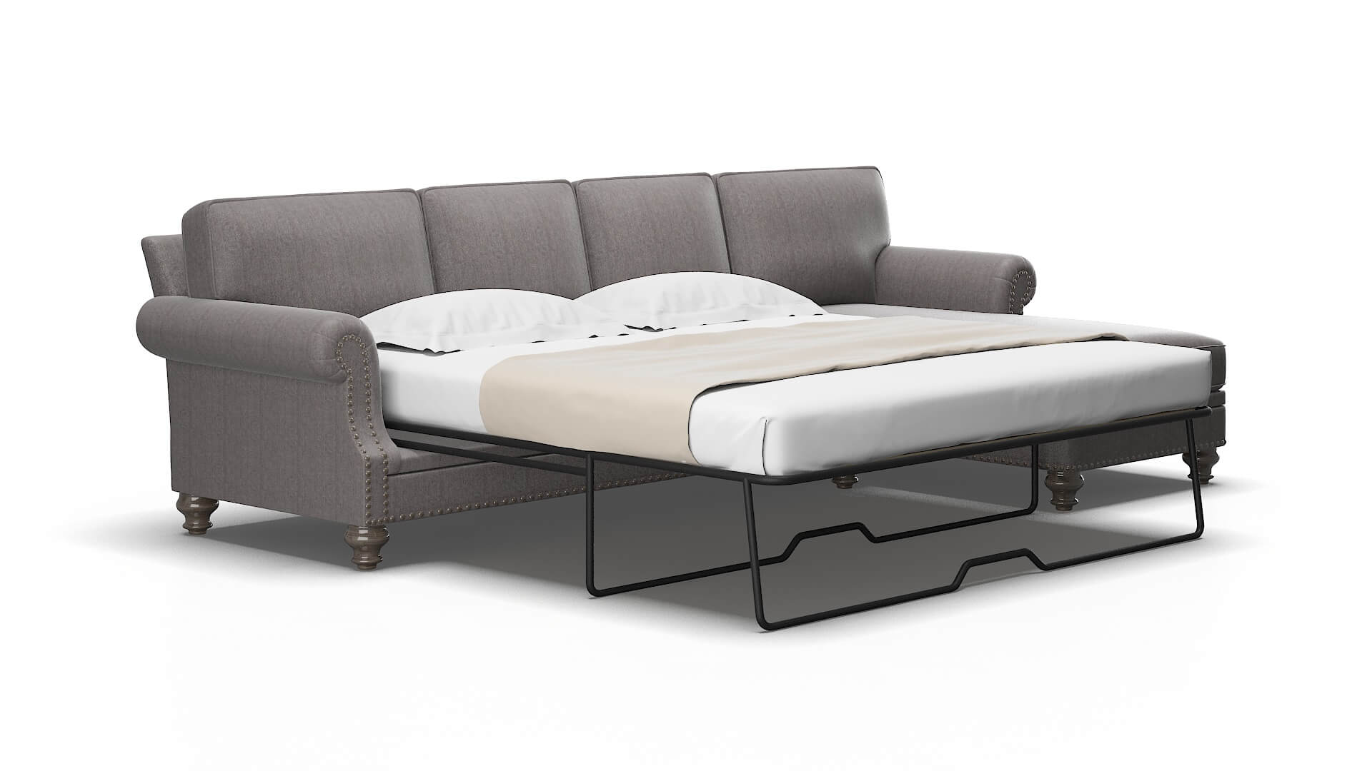 Rotterdam Atlas_plz silver Panel sleeper Espresso Legs  2