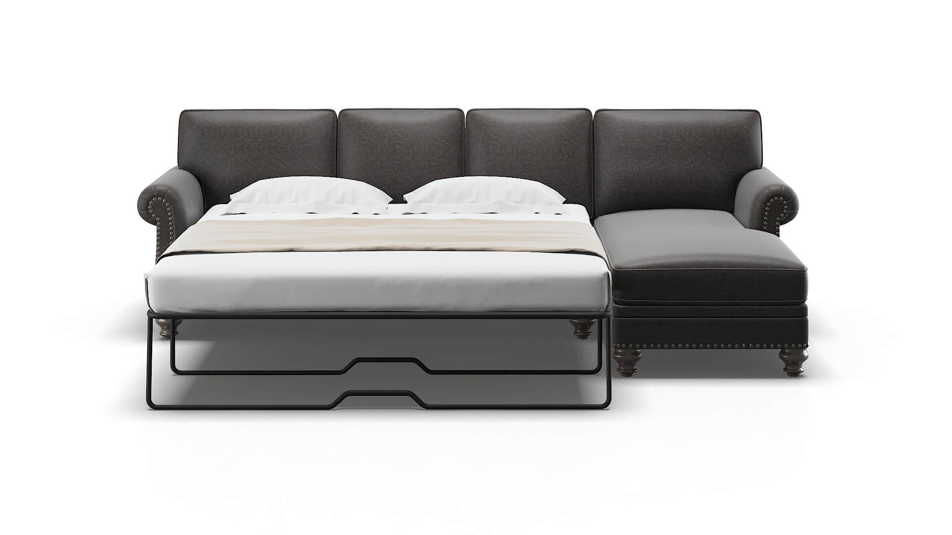 Rotterdam Avenger Denim Panel Sleeper Espresso legs 1