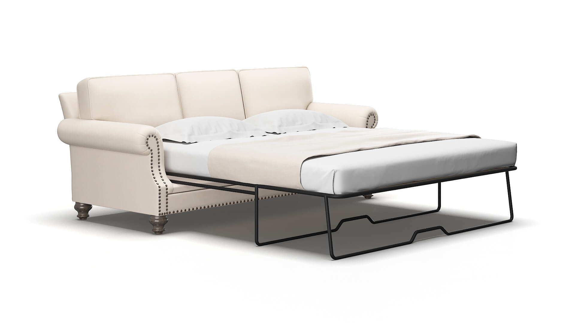 Rotterdam Bella buckwheat Sofa sleeper Espresso Legs  2