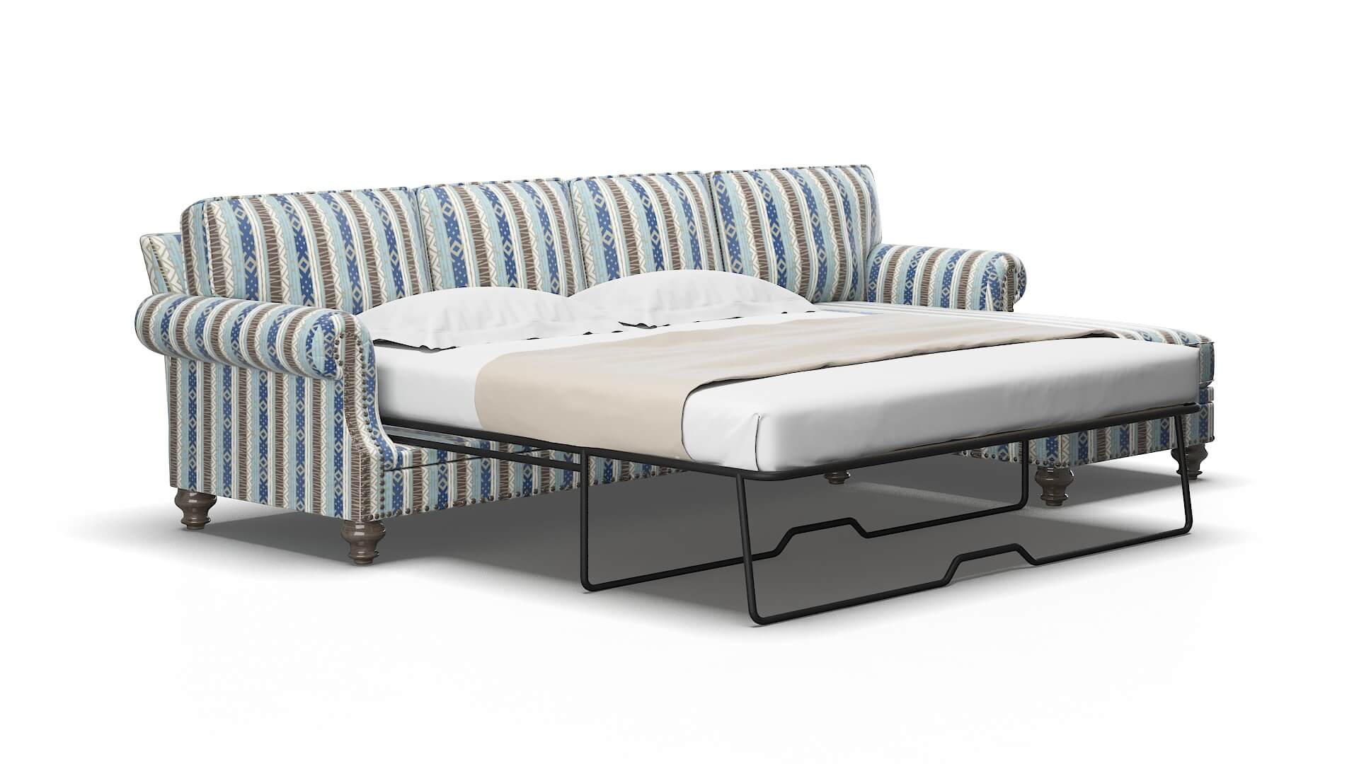 Rotterdam Bodhi indigo Panel sleeper Espresso Legs  2