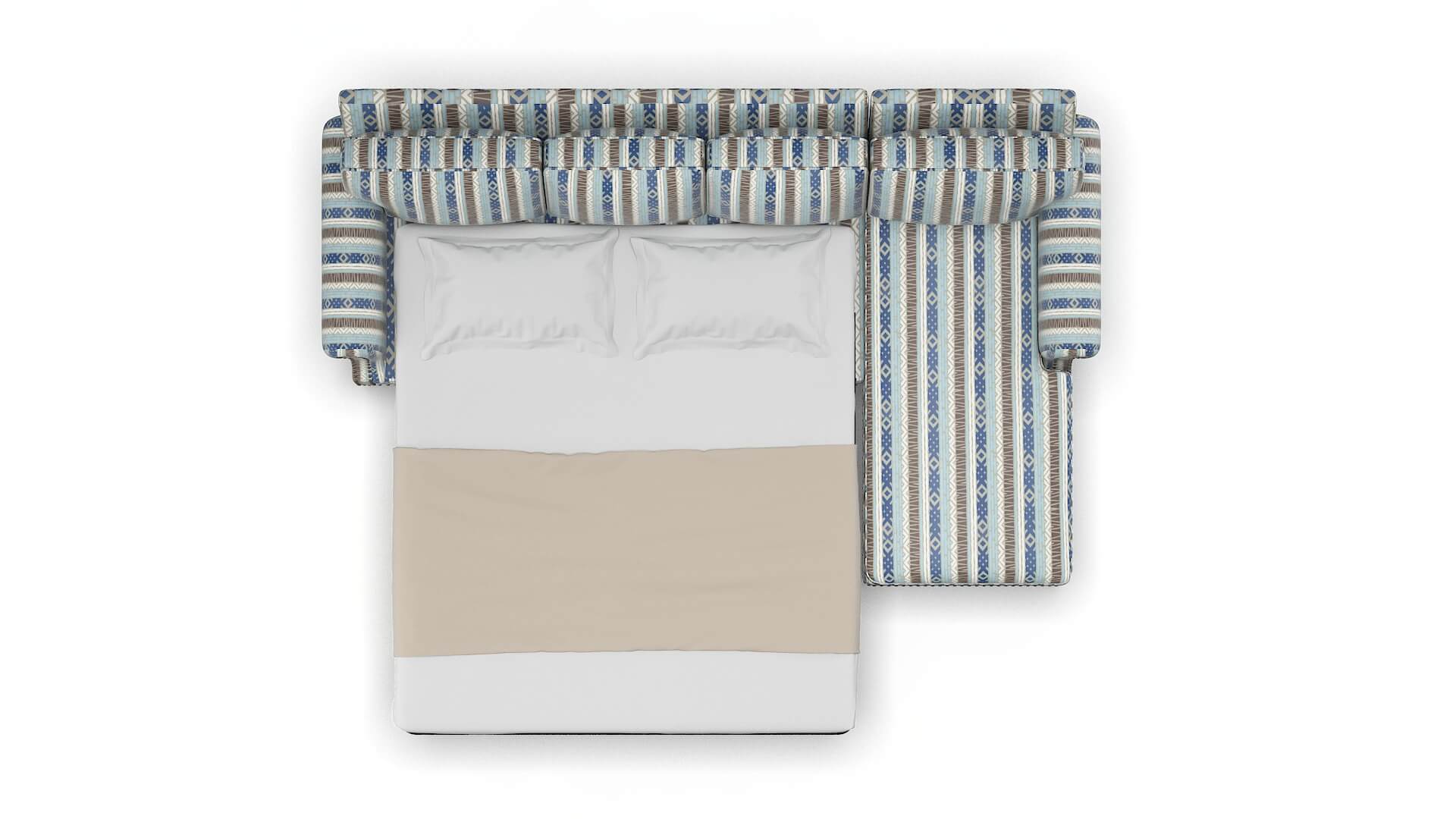 Rotterdam Bodhi Indigo Panel Sleeper Espresso legs 3