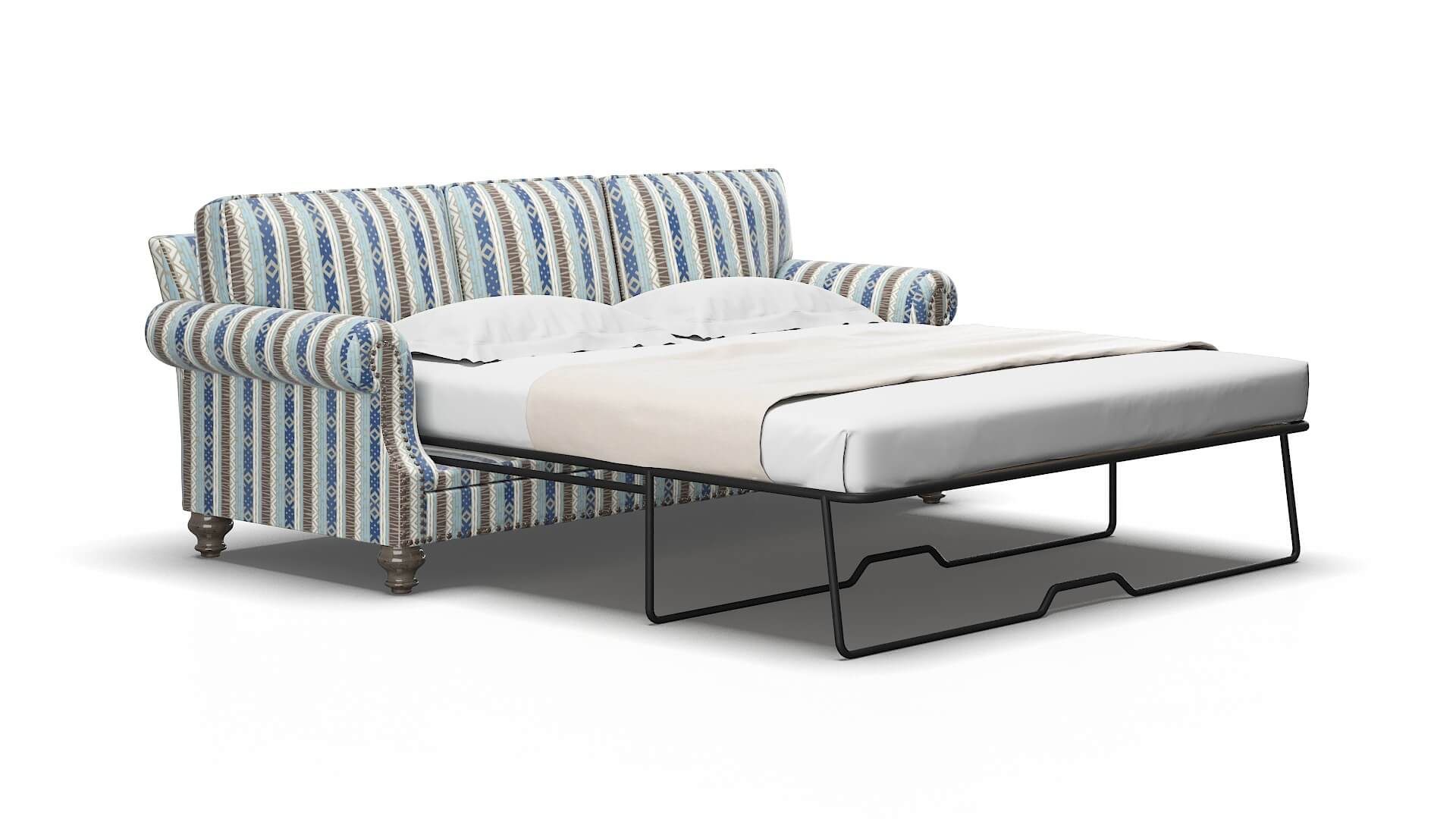 Rotterdam Bodhi indigo Sofa sleeper Espresso Legs  2
