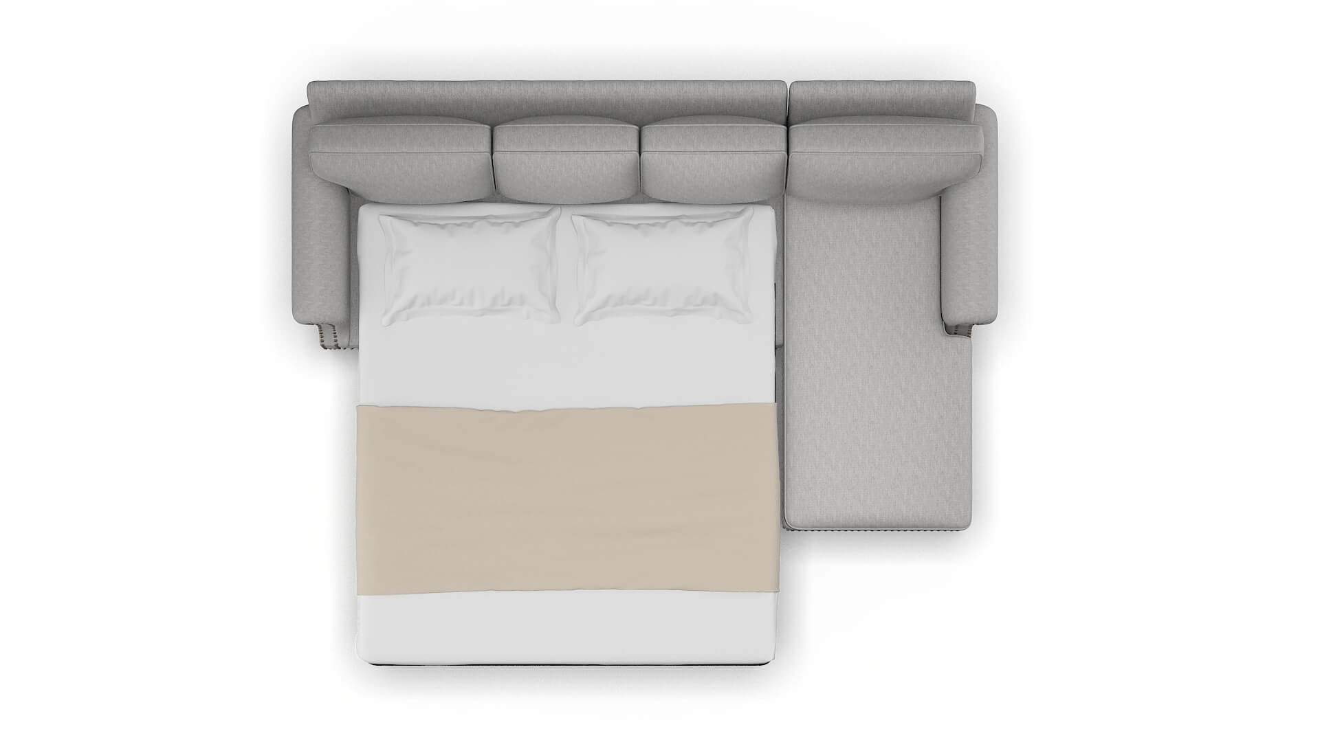 Rotterdam Bungalow Graphite Panel Sleeper Espresso legs 3