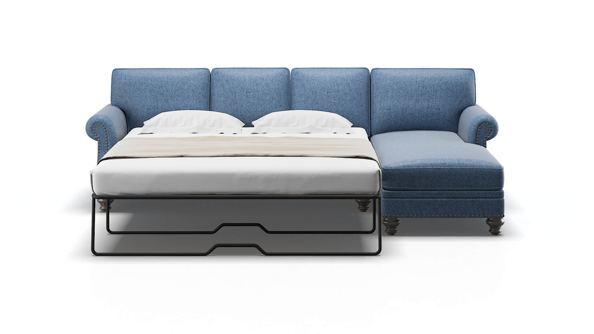 Rotterdam Clyde Deep_ocean Panel Sleeper Espresso legs 1