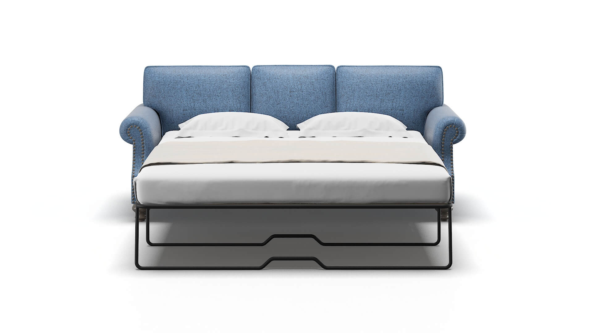 Rotterdam Clyde Deep_ocean Sofa Sleeper Espresso legs 1