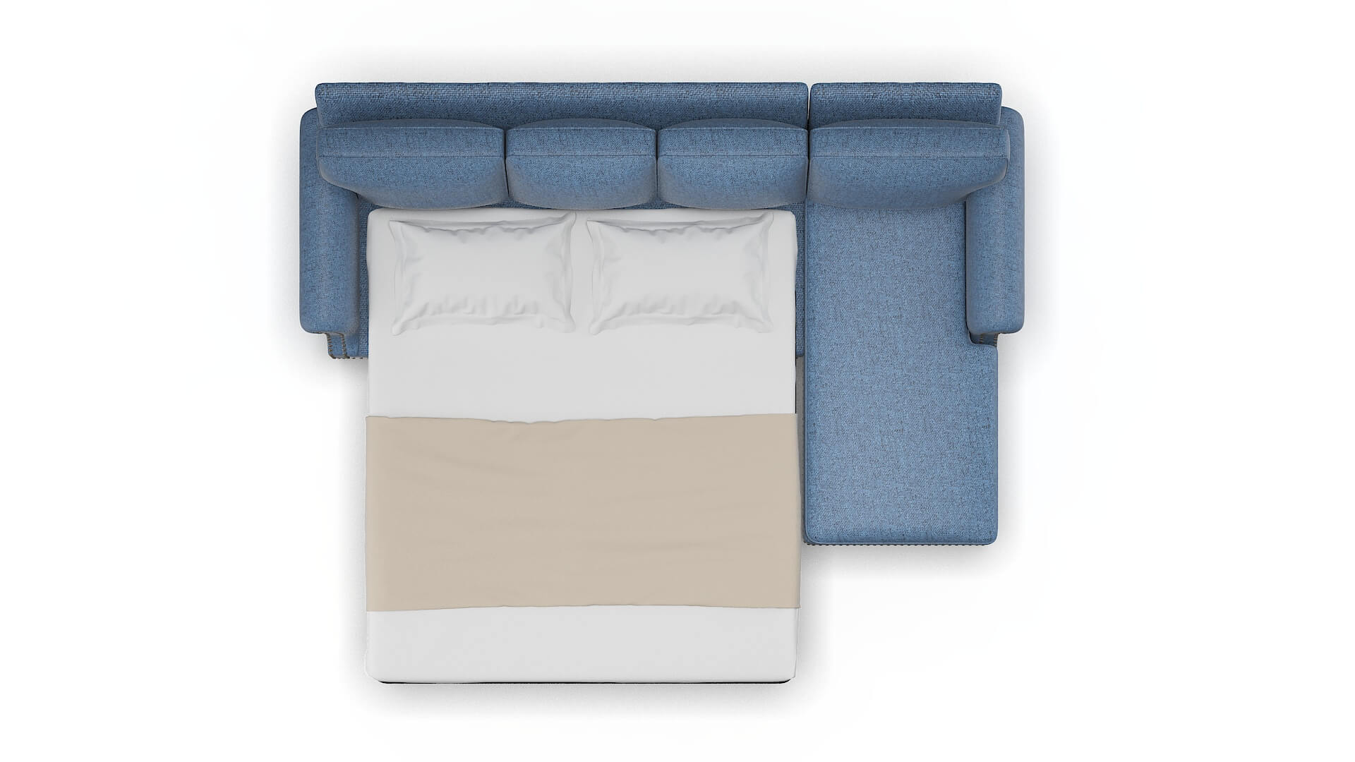 Rotterdam Hepburn Water Panel Sleeper Espresso legs 3