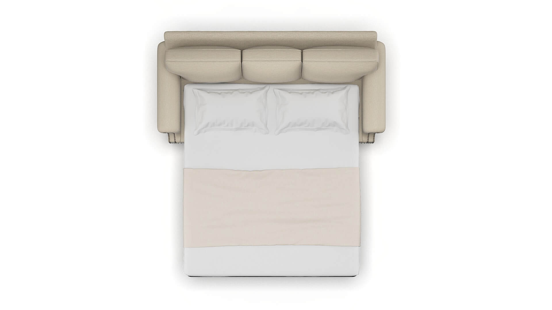 Rotterdam Insight Barley Sofa Sleeper Espresso legs 3