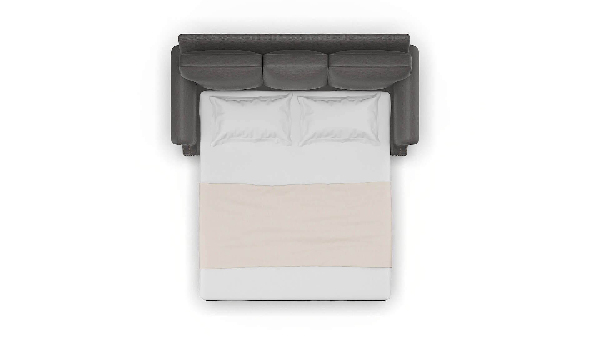 Rotterdam Insight Eclipse Sofa Sleeper Espresso legs 3