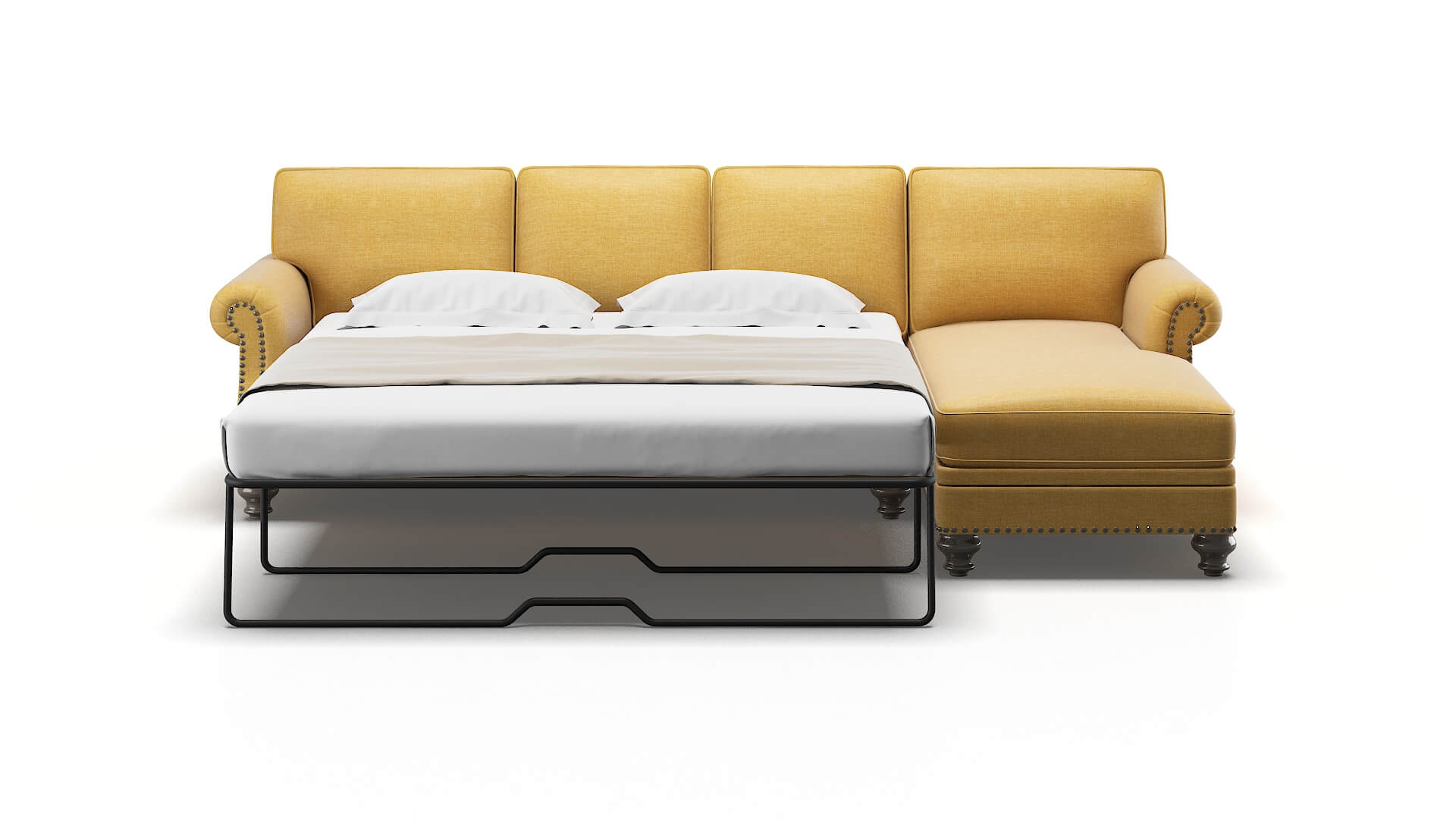 Rotterdam Jade 400 Panel Sleeper Espresso legs 1