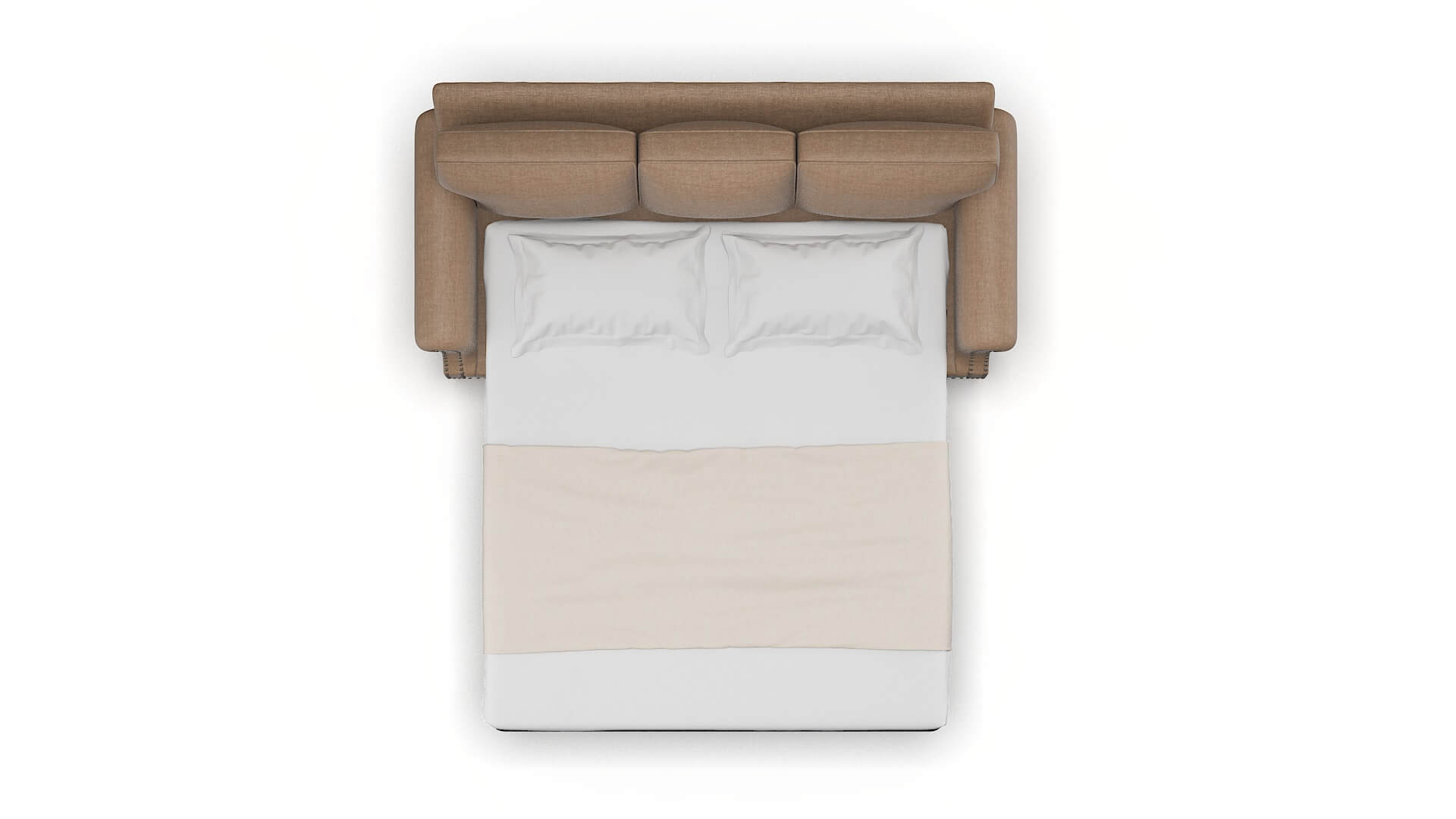 Rotterdam Keylargo Mink Sofa Sleeper Espresso legs 3