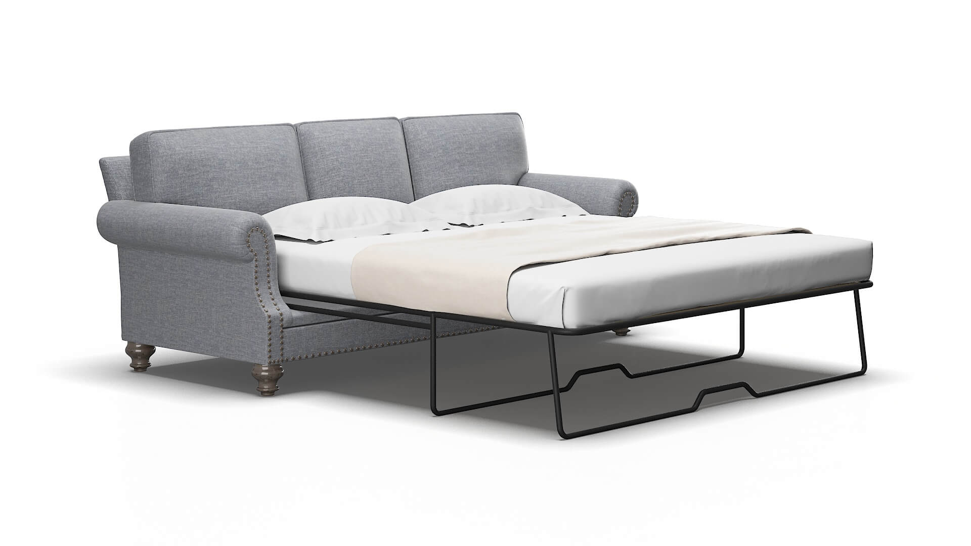 Rotterdam Lana ash Sofa sleeper Espresso Legs  2