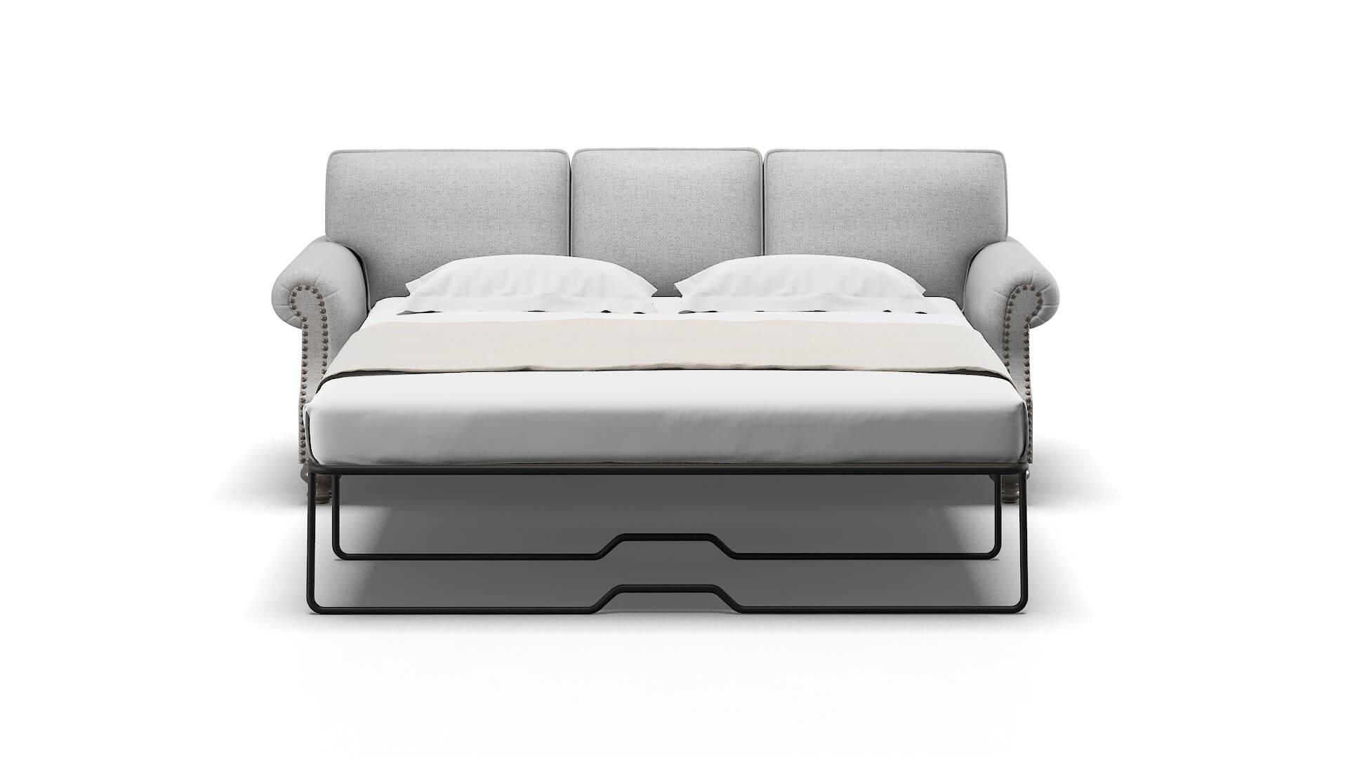 Rotterdam Malibu Dove Sofa Sleeper Espresso legs 1