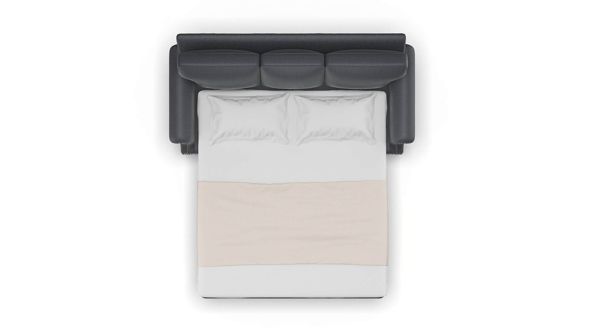 Rotterdam Malibu Sea Sofa Sleeper Espresso legs 3