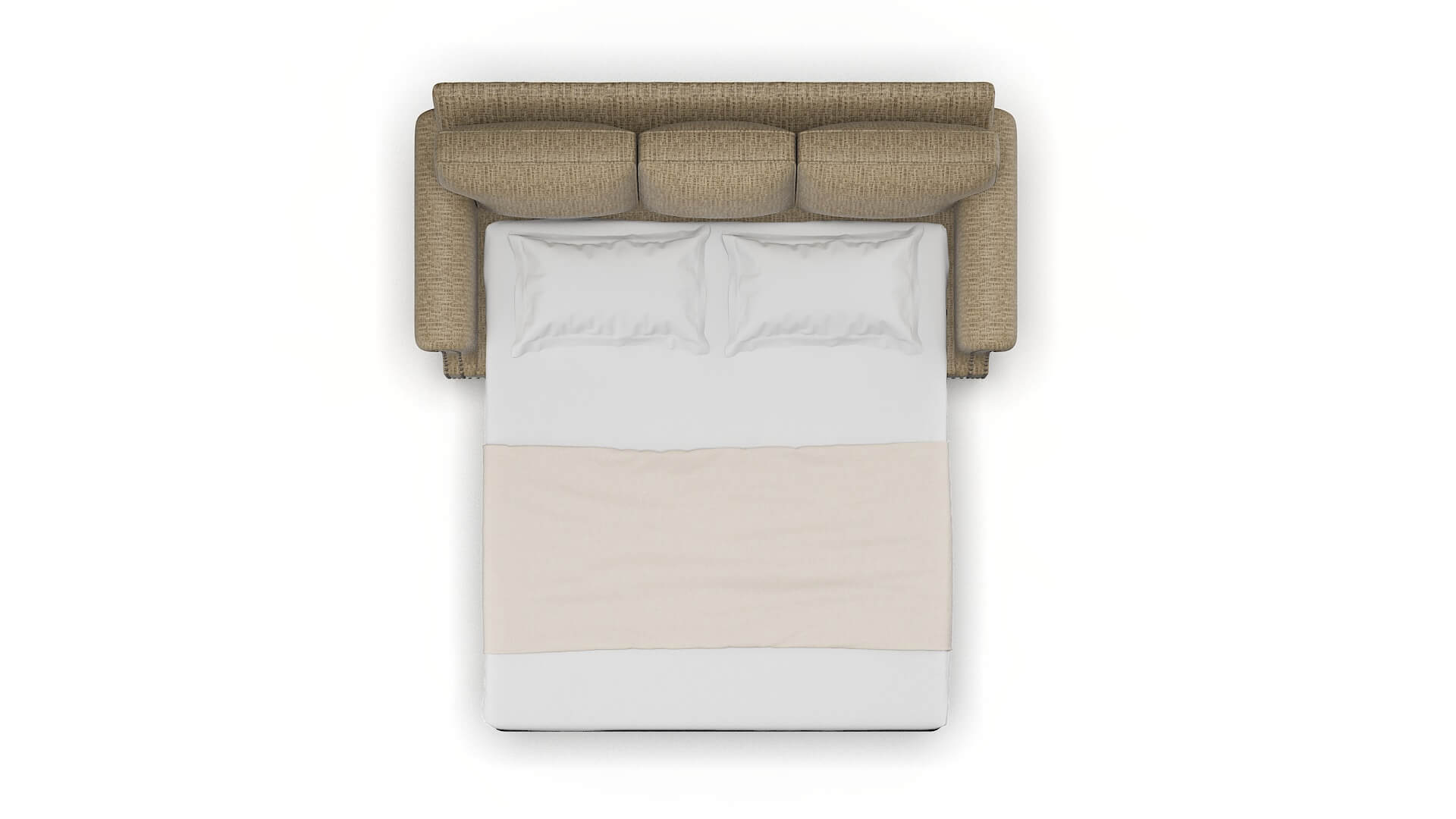 Rotterdam Marcy Camel Sofa Sleeper Espresso legs 3