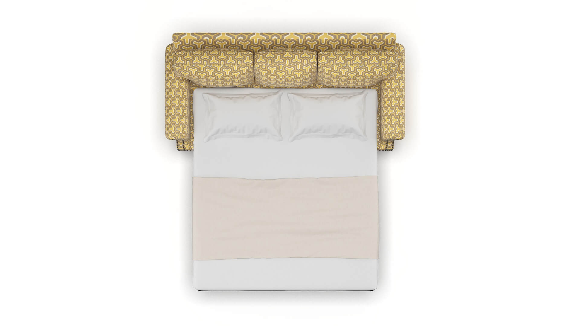 Rotterdam Merci Dijon Sofa Sleeper Espresso legs 3