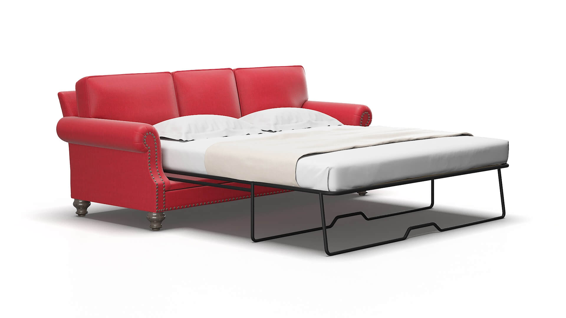 Rotterdam Pauline Ruby Sofa Sleeper Espresso legs 2