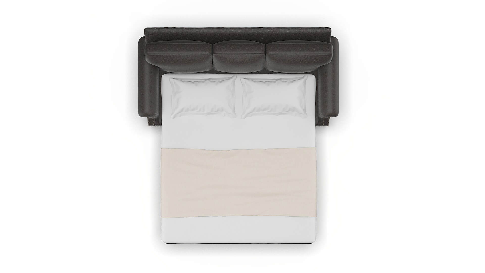 Rotterdam Phoenix Chocolate Sofa Sleeper Espresso legs 3