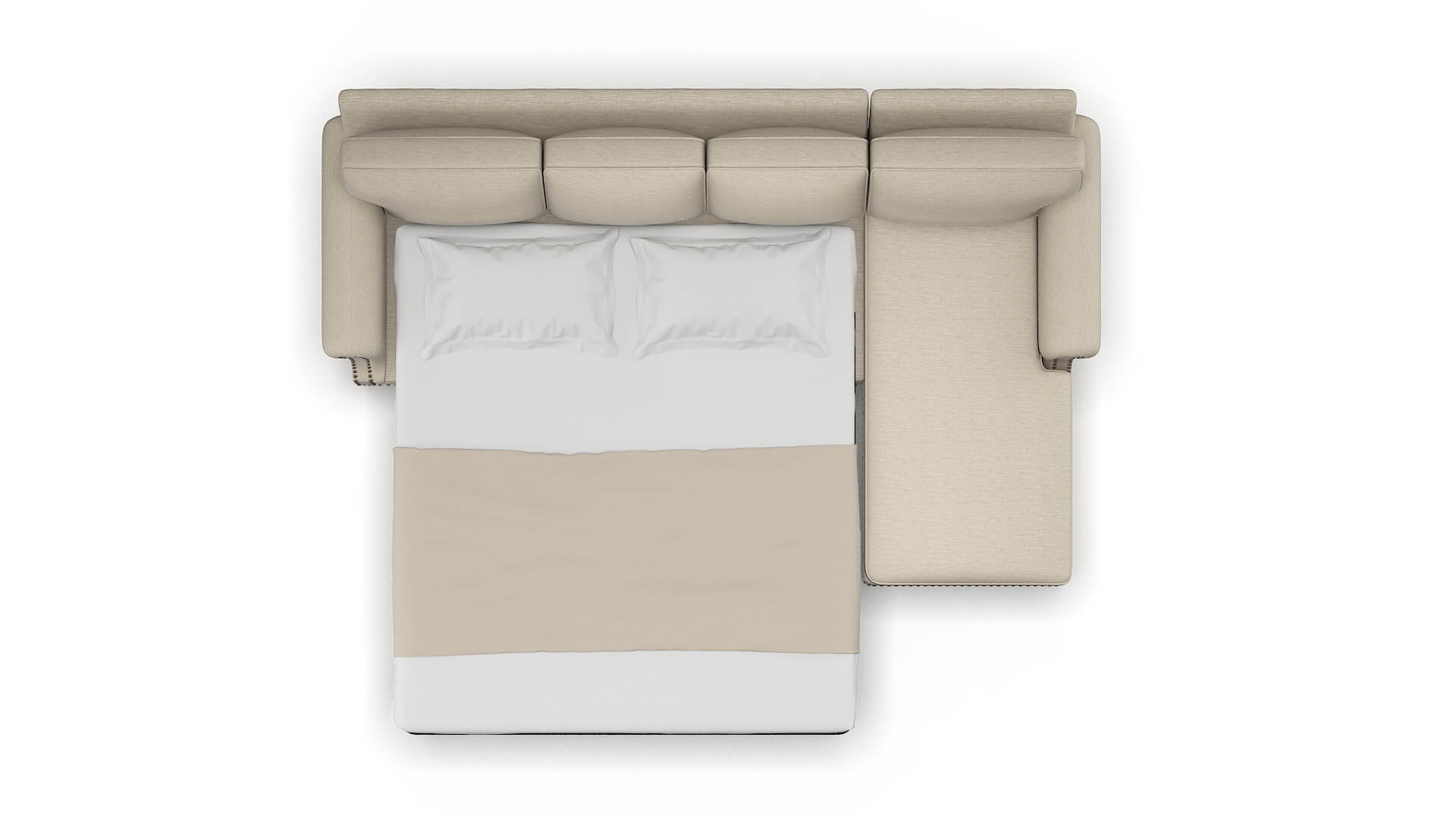 Rotterdam Prime Dusk Panel Sleeper Espresso legs 3