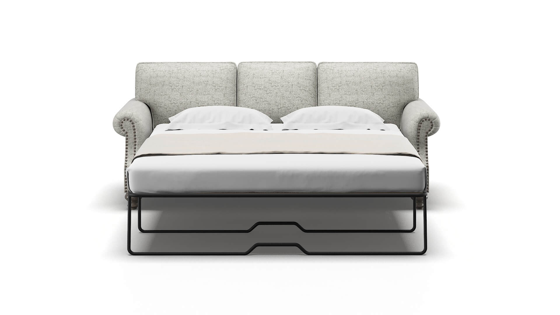 Rotterdam Prime Gravel Sofa Sleeper Espresso legs 1