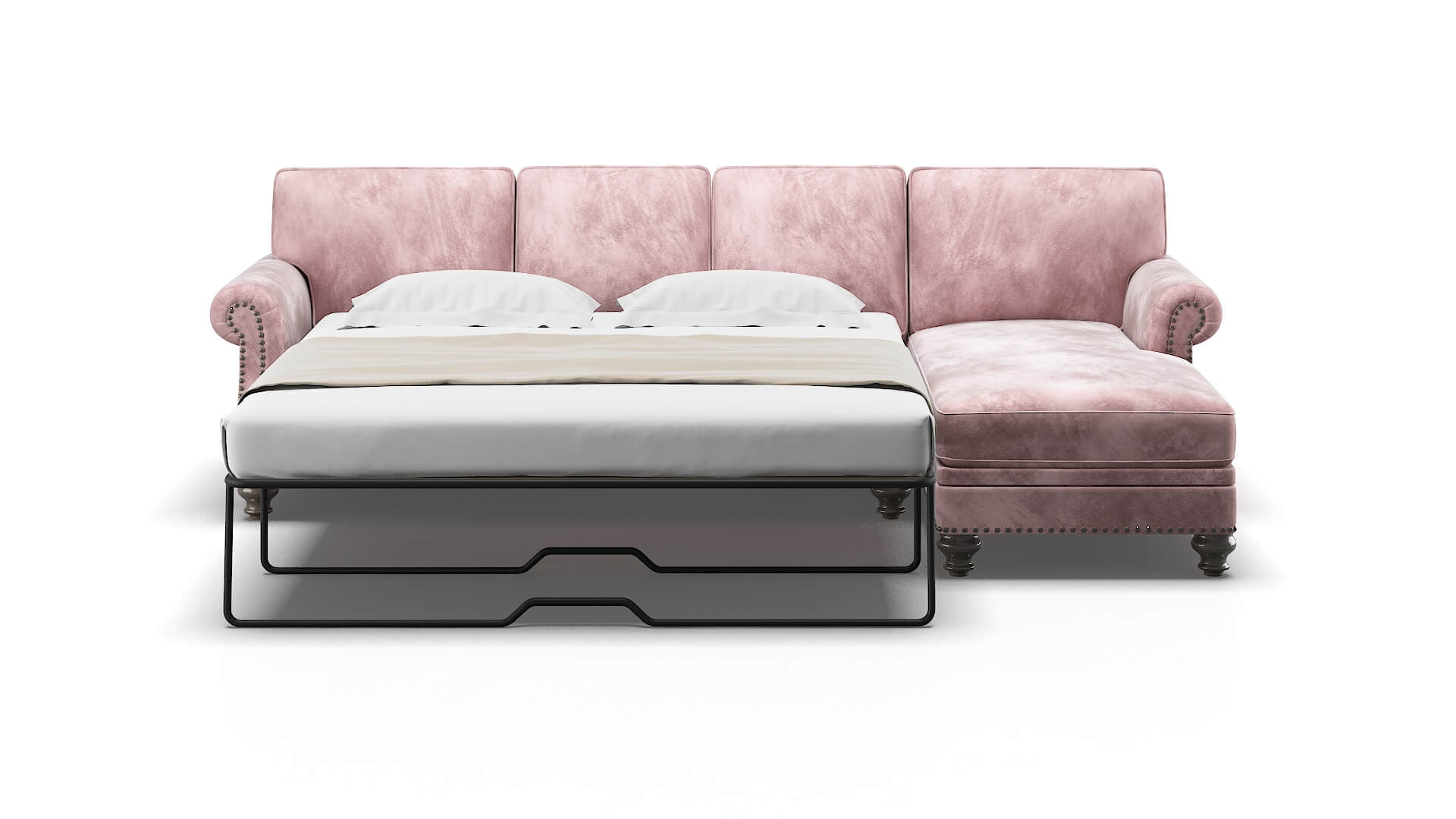 Rotterdam Quartz 705 Panel Sleeper Espresso legs 1