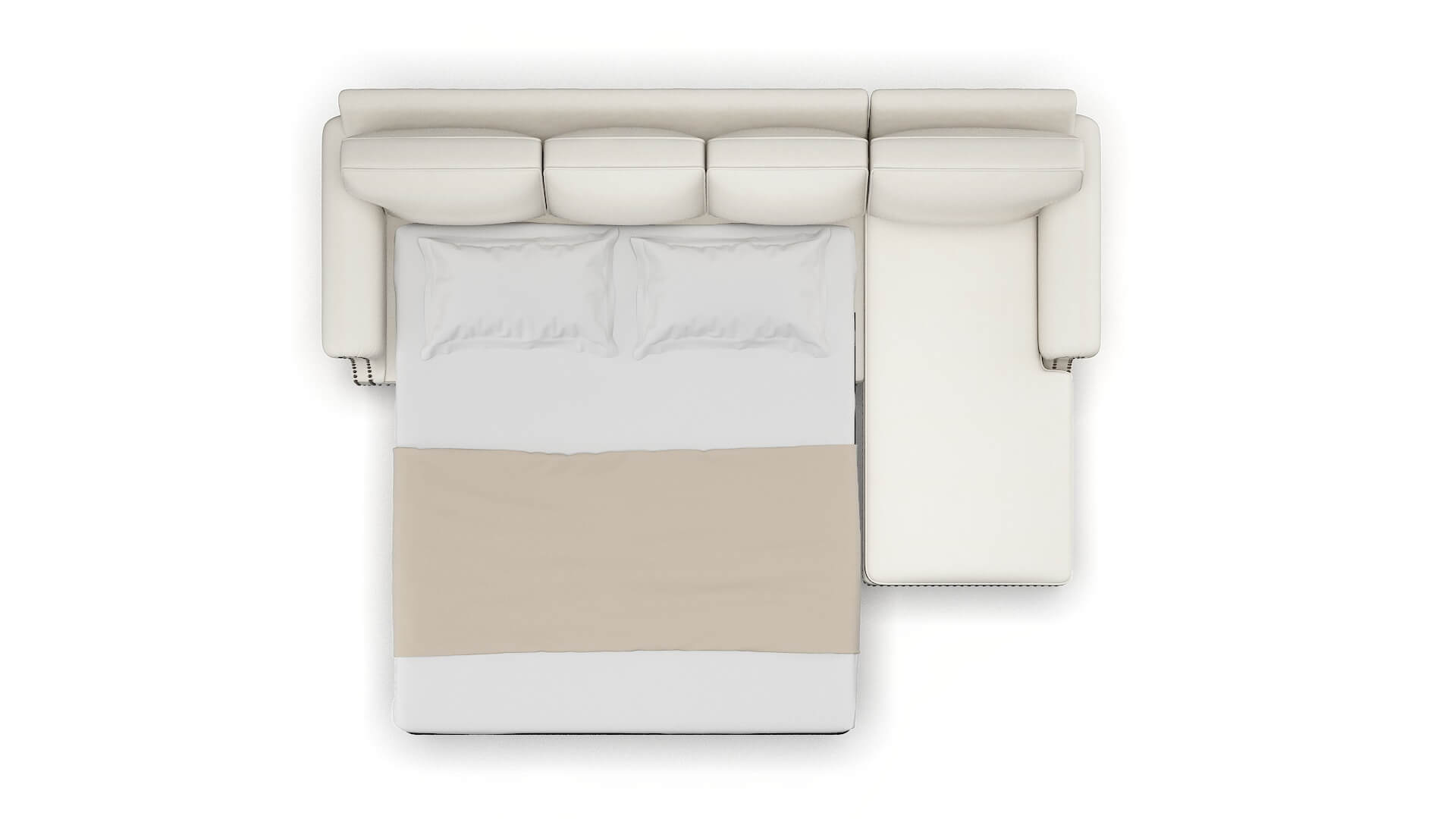 Rotterdam R_prize Cream Panel Sleeper Espresso legs 3