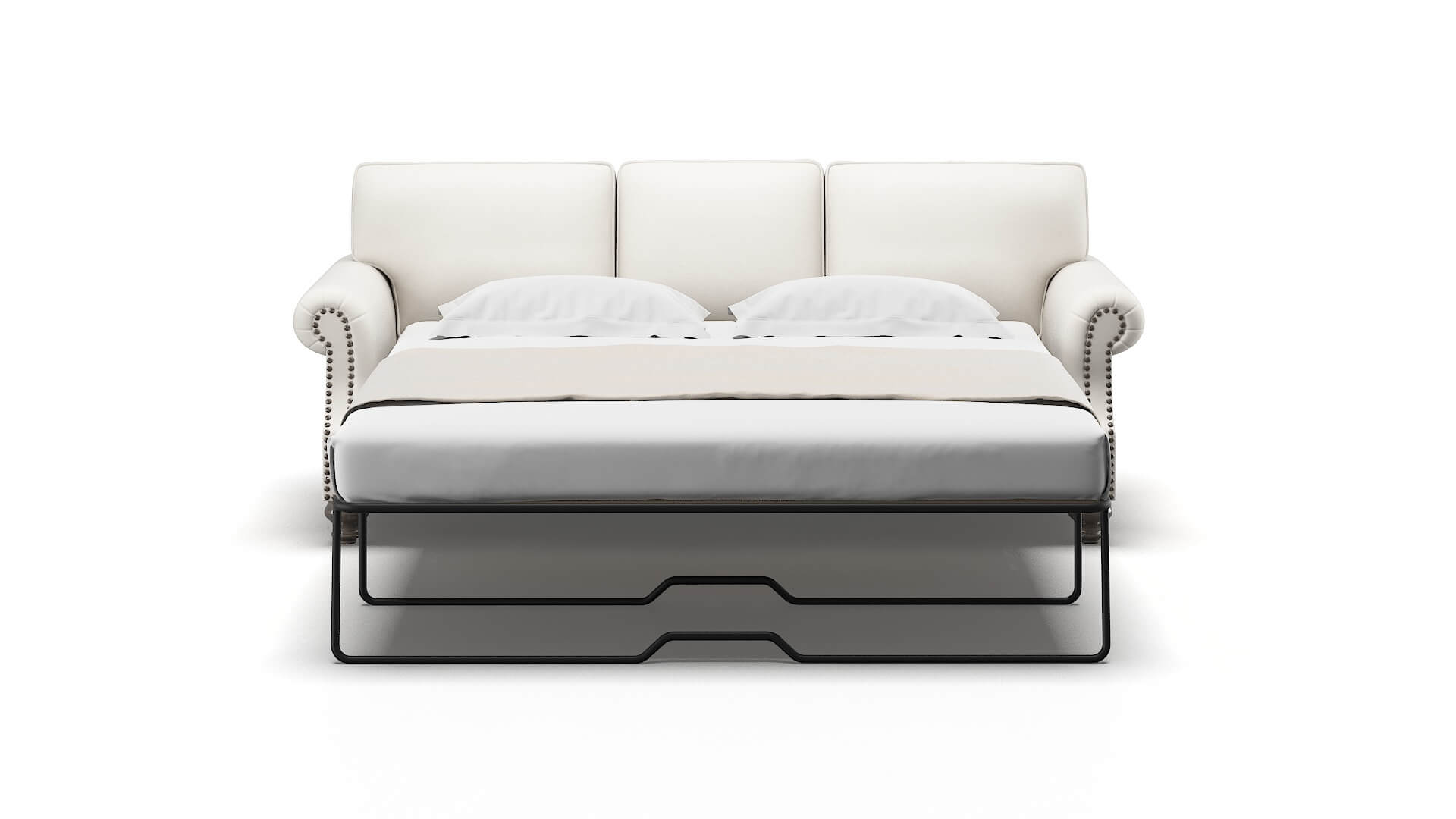 Rotterdam Redondo Pearl Sofa Sleeper Espresso legs 1