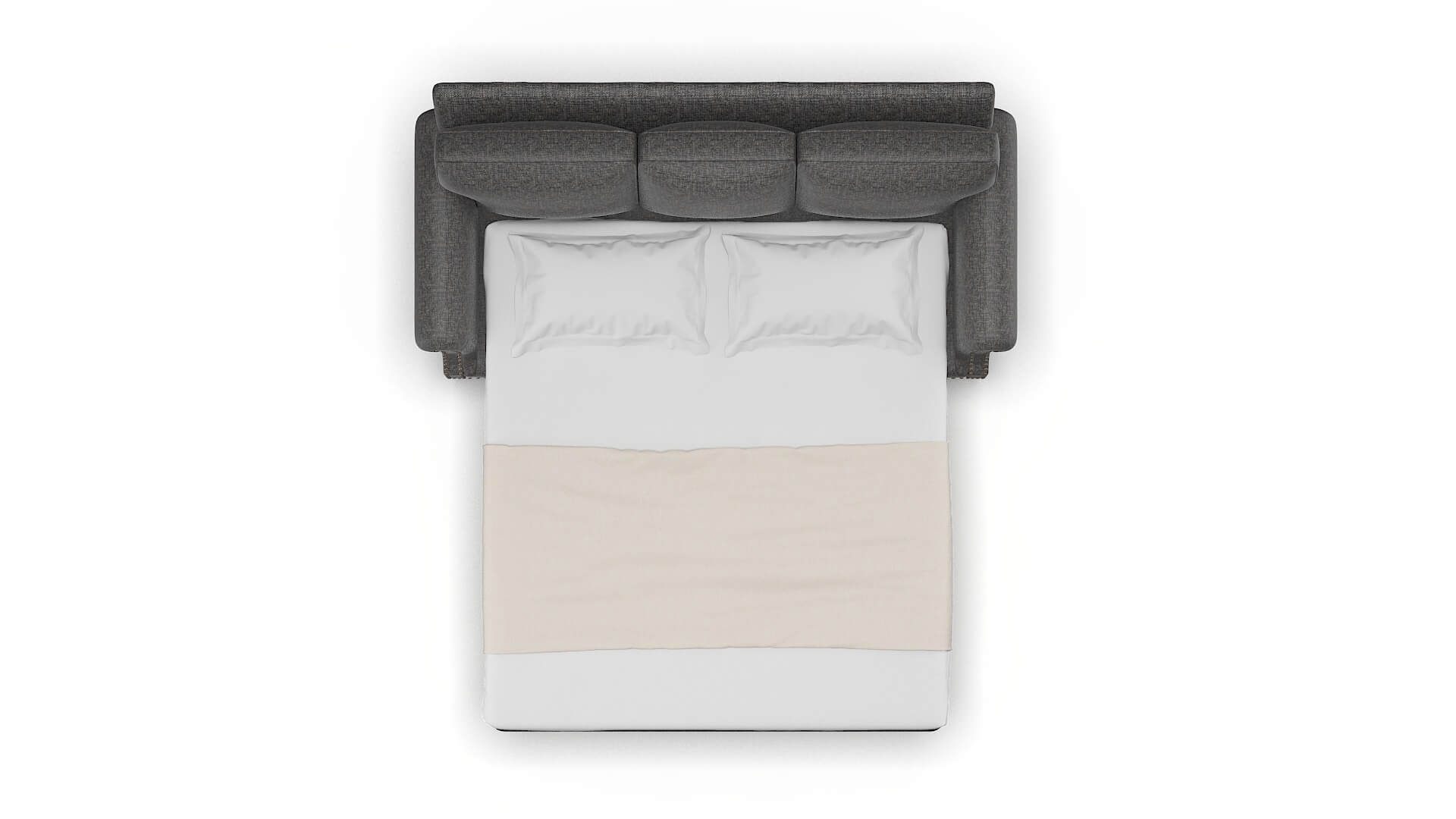 Rotterdam Sosoftness 51 Sofa Sleeper Espresso legs 3