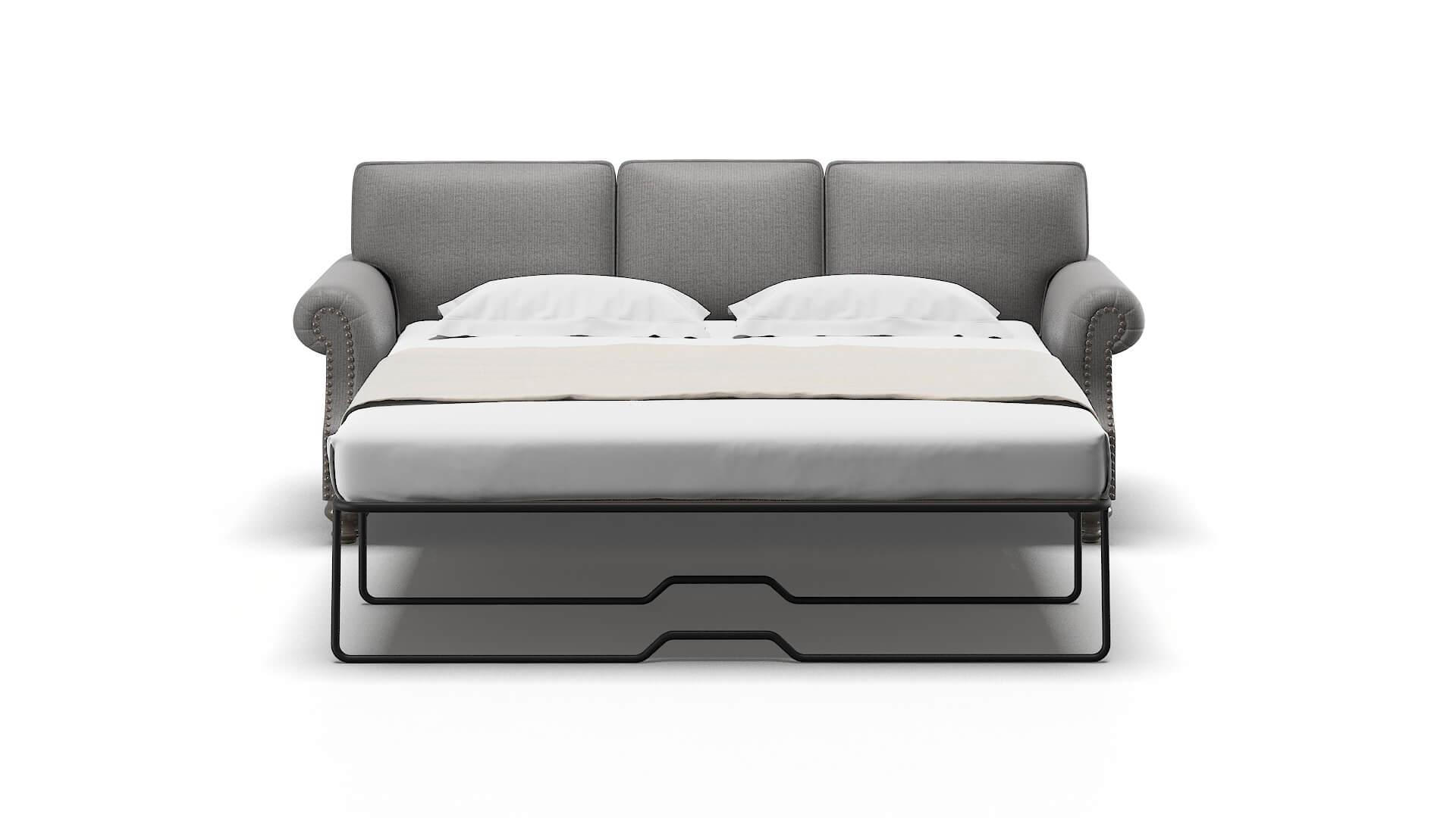Rotterdam Terrain Oatmeal Sofa Sleeper Espresso legs 1