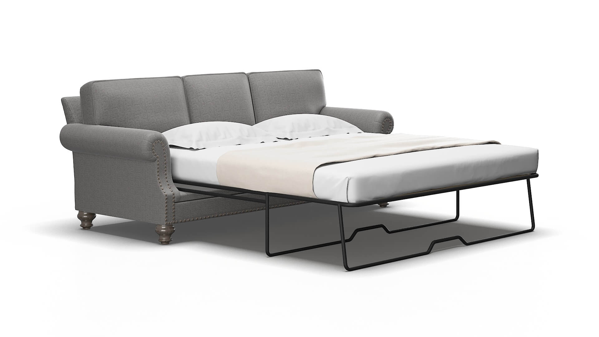 Rotterdam Terrain oatmeal Sofa sleeper Espresso Legs  2