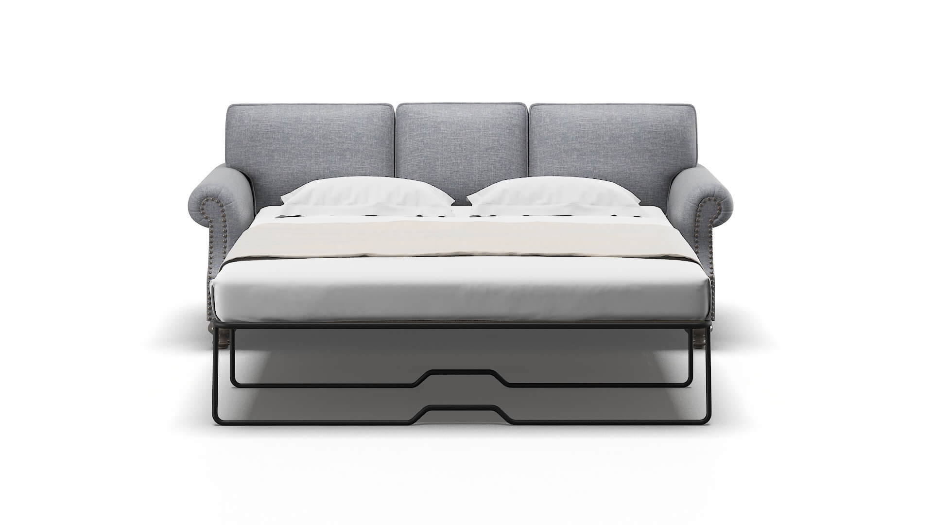 Rotterdam Venus Mist Sofa Sleeper Espresso legs 1