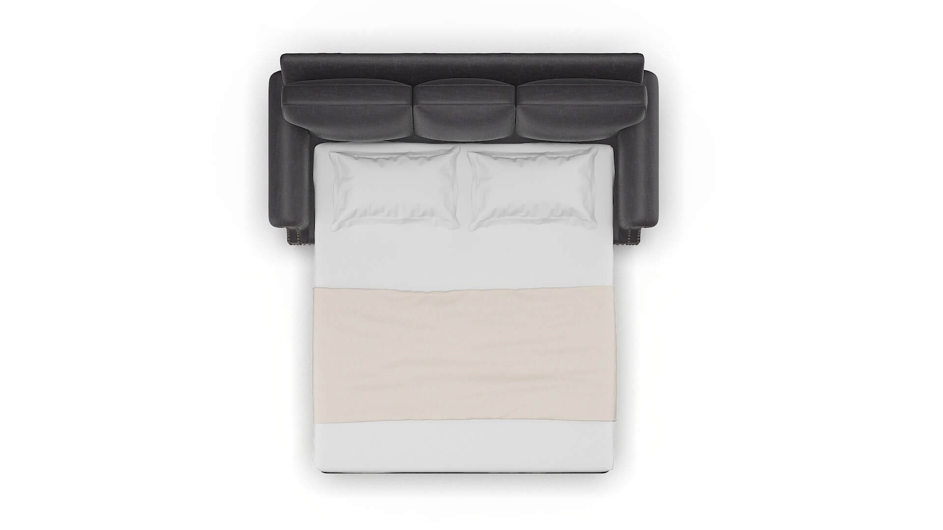 Rotterdam Venus Onyx Sofa Sleeper Espresso legs 3